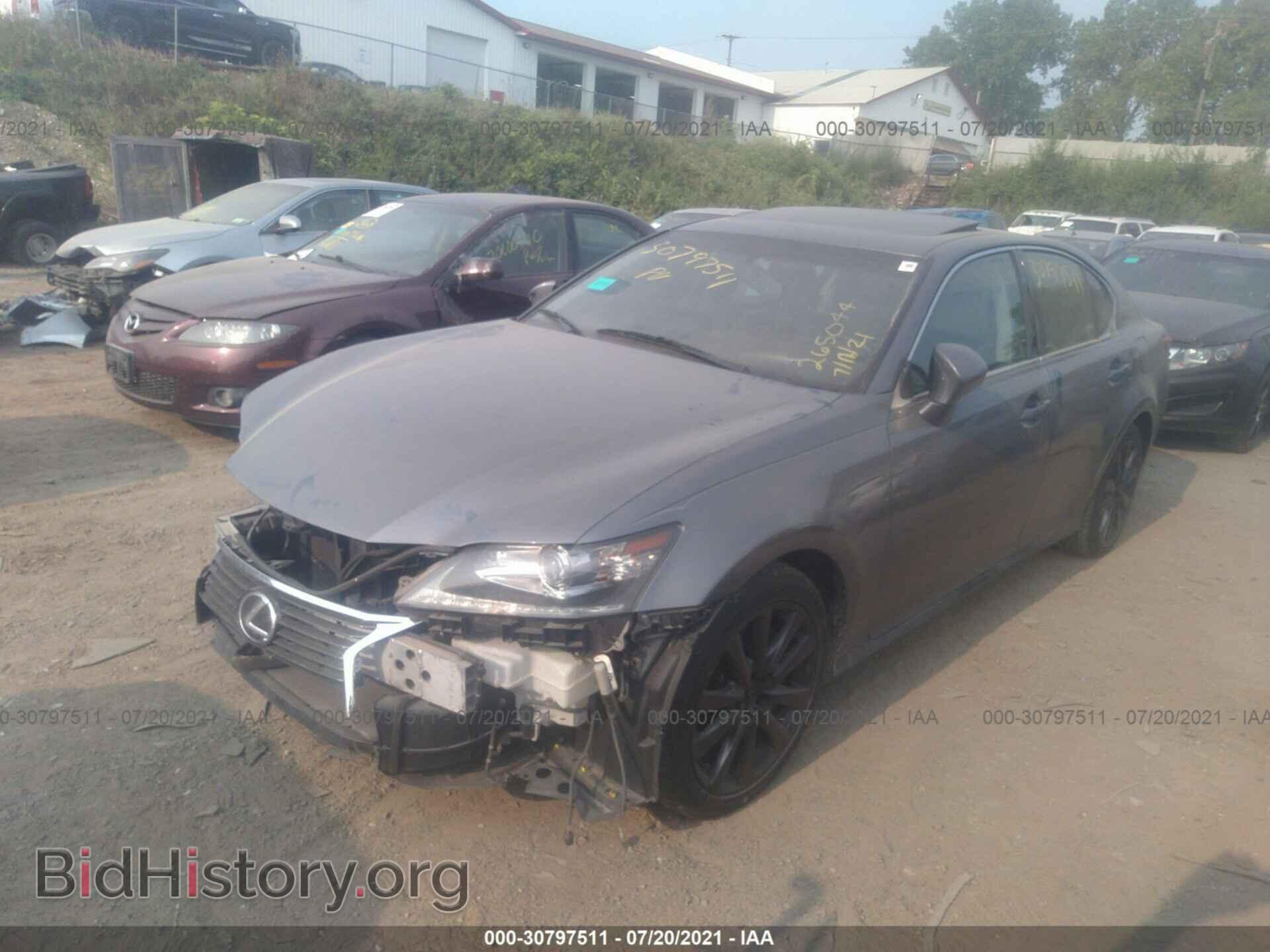 2013 LEXUS GS 350 - VIN: JTHCE1BL1D5018199 - Фото 2