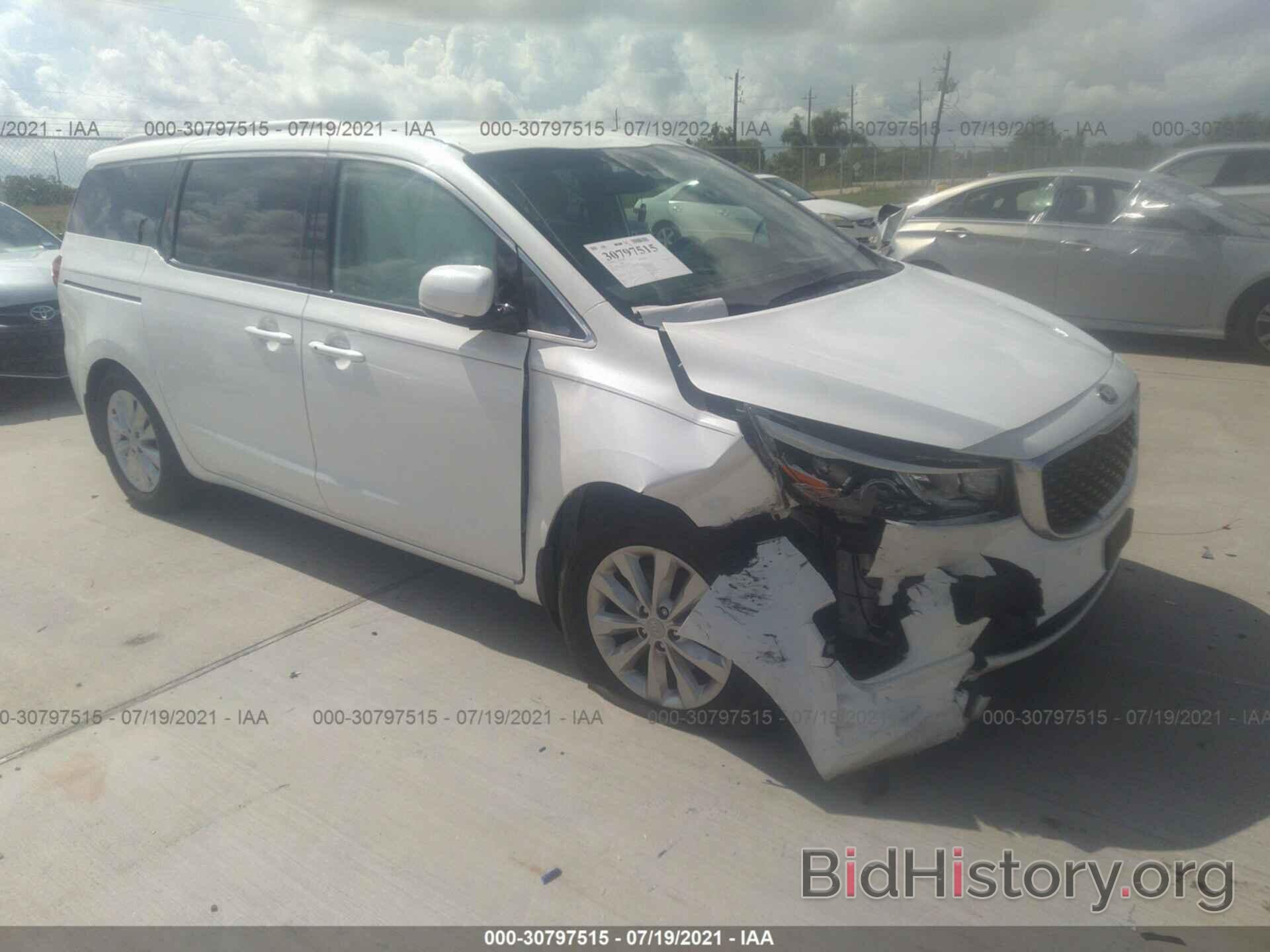 Photo KNDMC5C15H6255763 - KIA SEDONA 2017