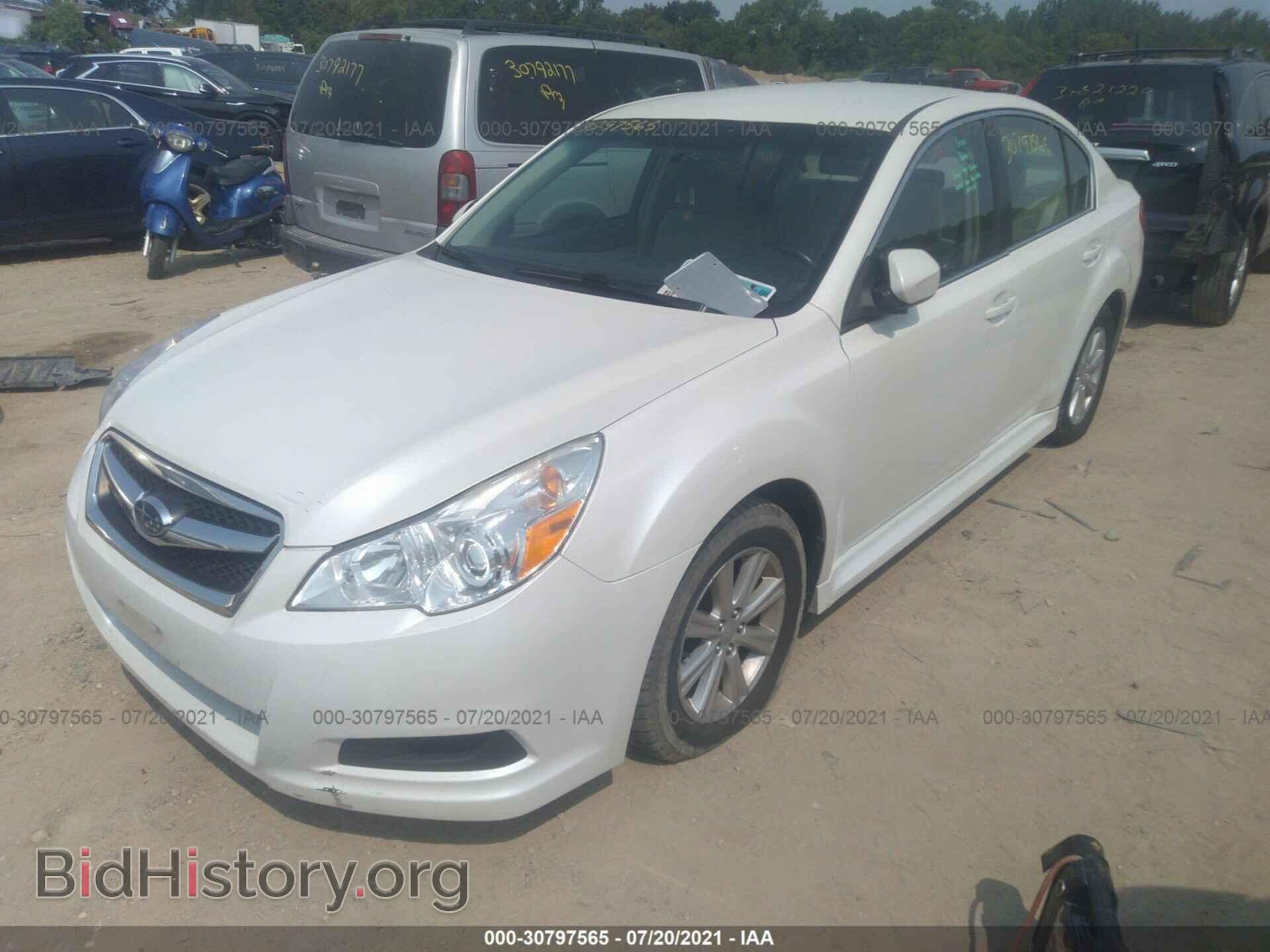 2012 SUBARU LEGACY - VIN: 4S3BMBC66C3043267 - Фото 2