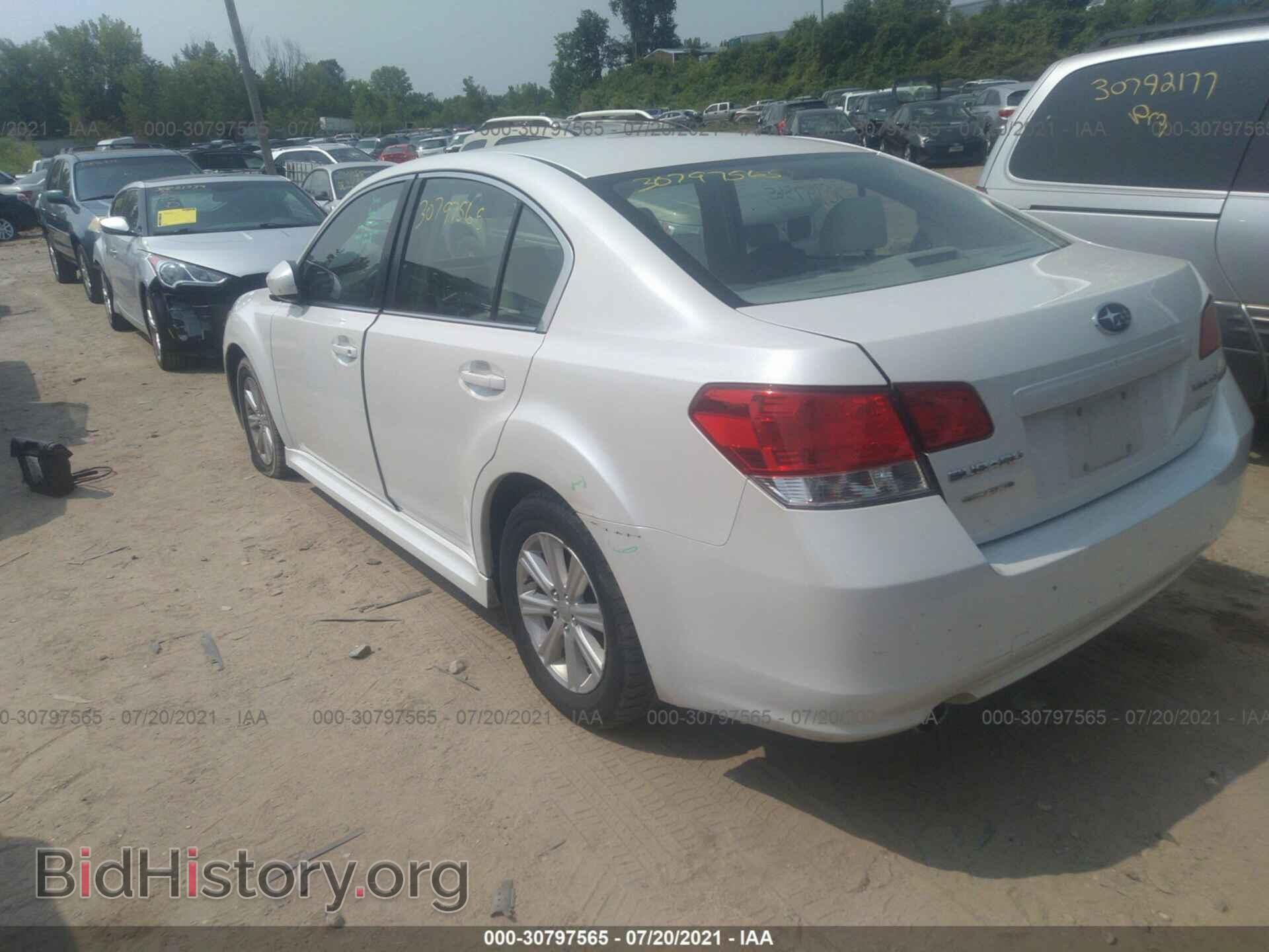 2012 SUBARU LEGACY - VIN: 4S3BMBC66C3043267 - Фото 3