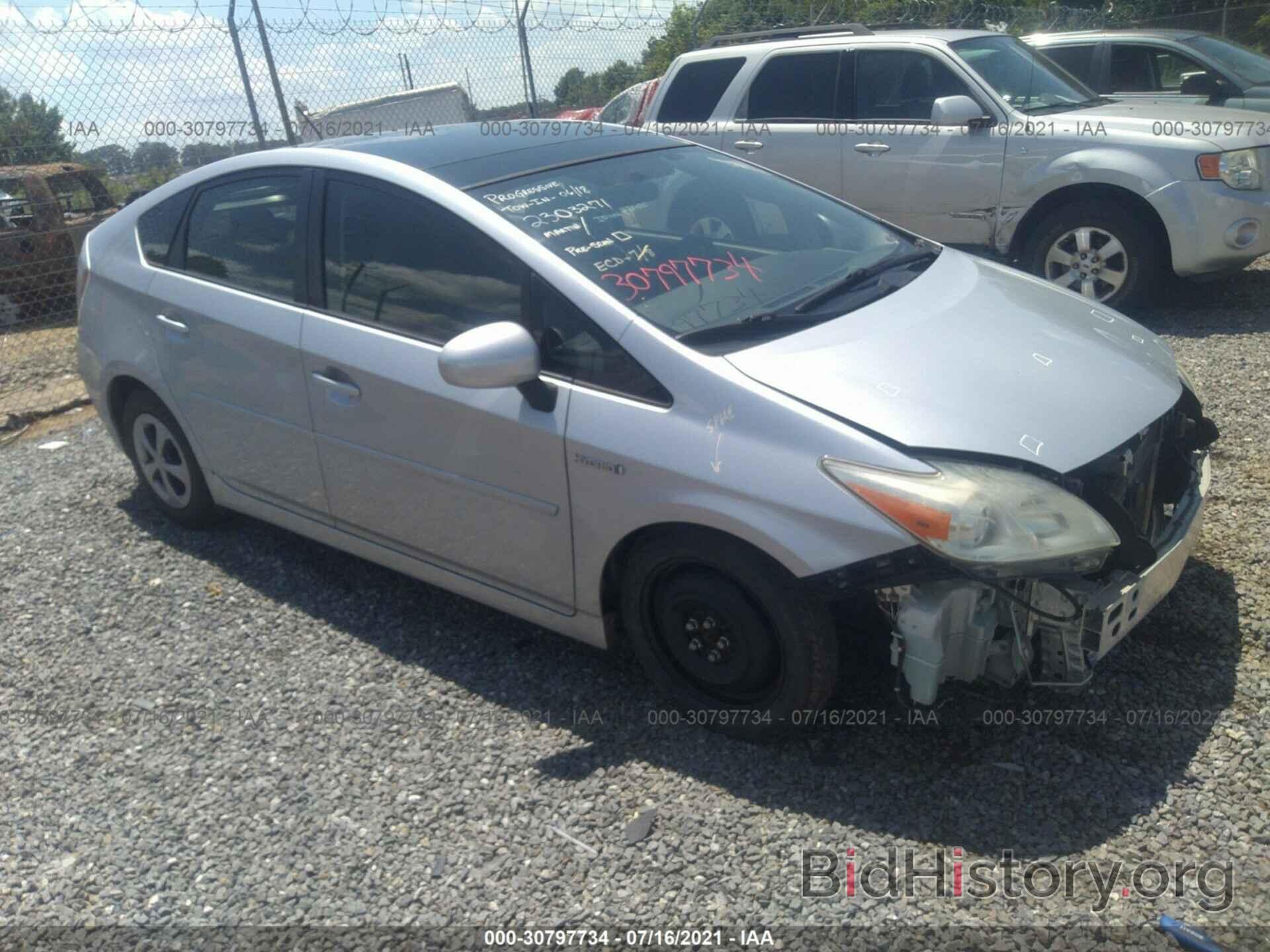 Photo JTDKN3DU3D5648367 - TOYOTA PRIUS 2013