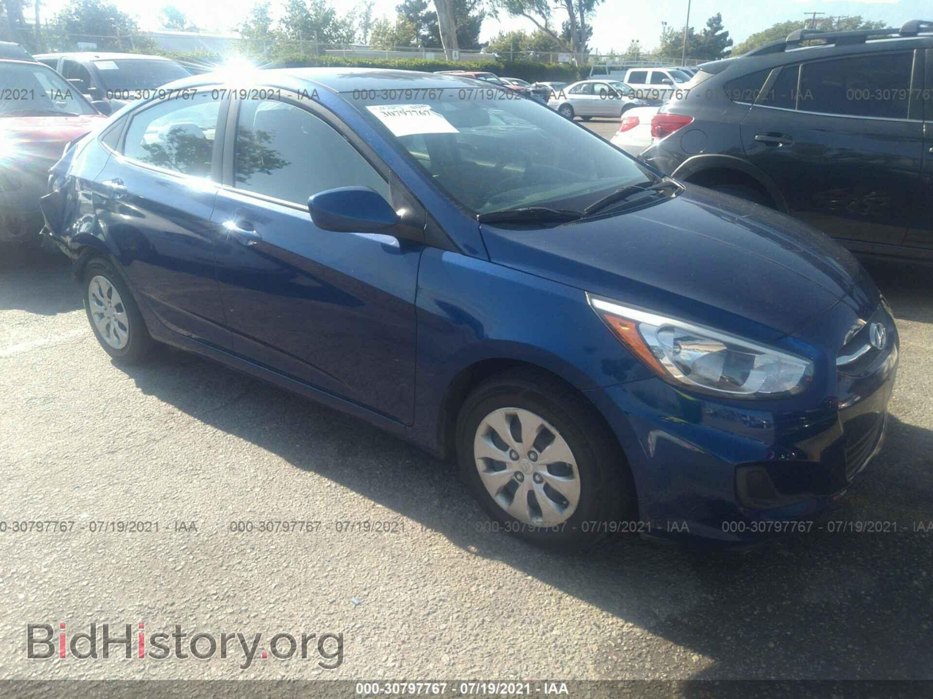 Фотография KMHCT4AE5HU279533 - HYUNDAI ACCENT 2017
