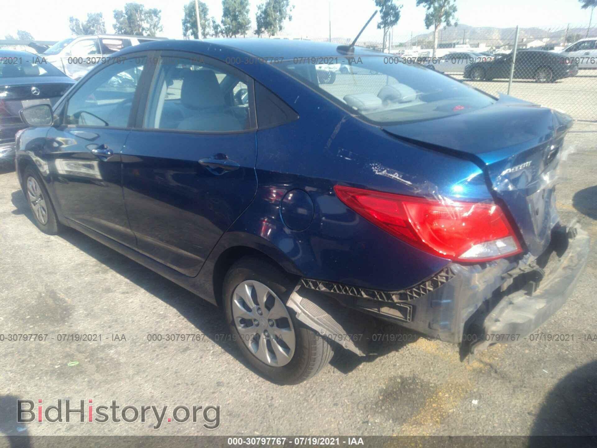 2017 HYUNDAI ACCENT - VIN: KMHCT4AE5HU279533 - Фото 3