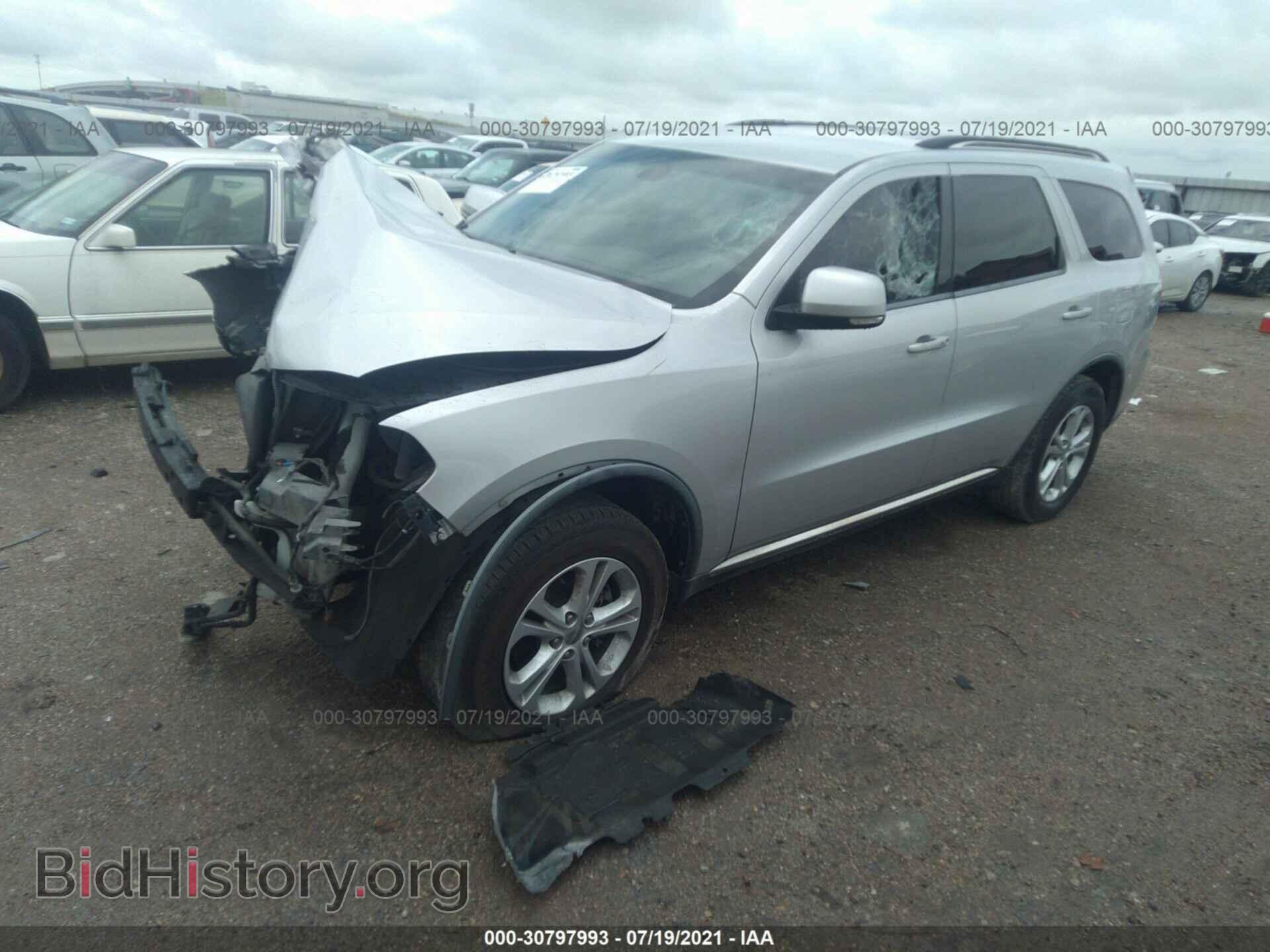 2012 DODGE DURANGO - VIN: 1C4RDHDGXCC108744 - Фото 2