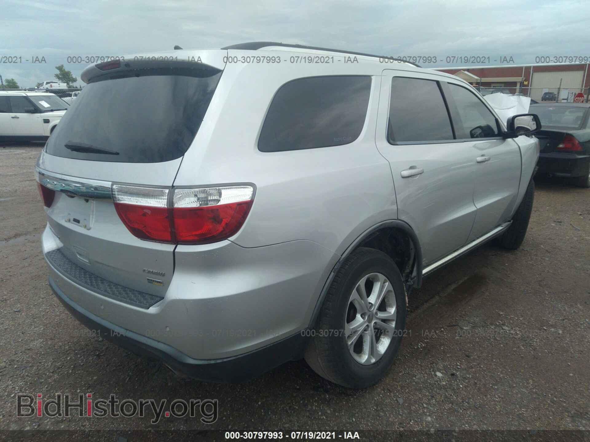2012 DODGE DURANGO - VIN: 1C4RDHDGXCC108744 - Фото 4