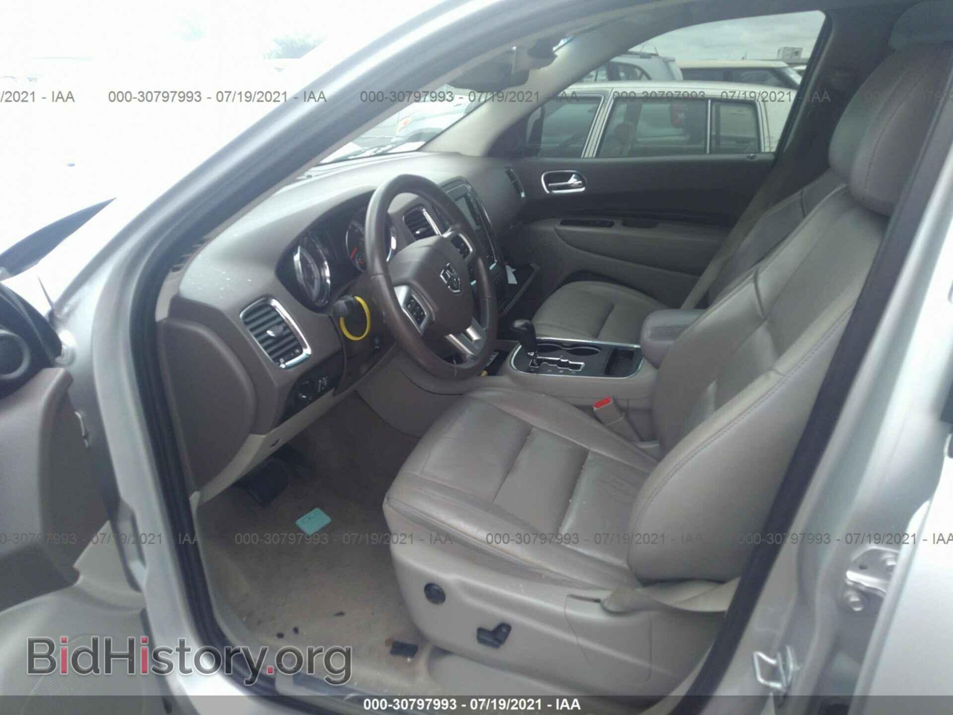 2012 DODGE DURANGO - VIN: 1C4RDHDGXCC108744 - Фото 5