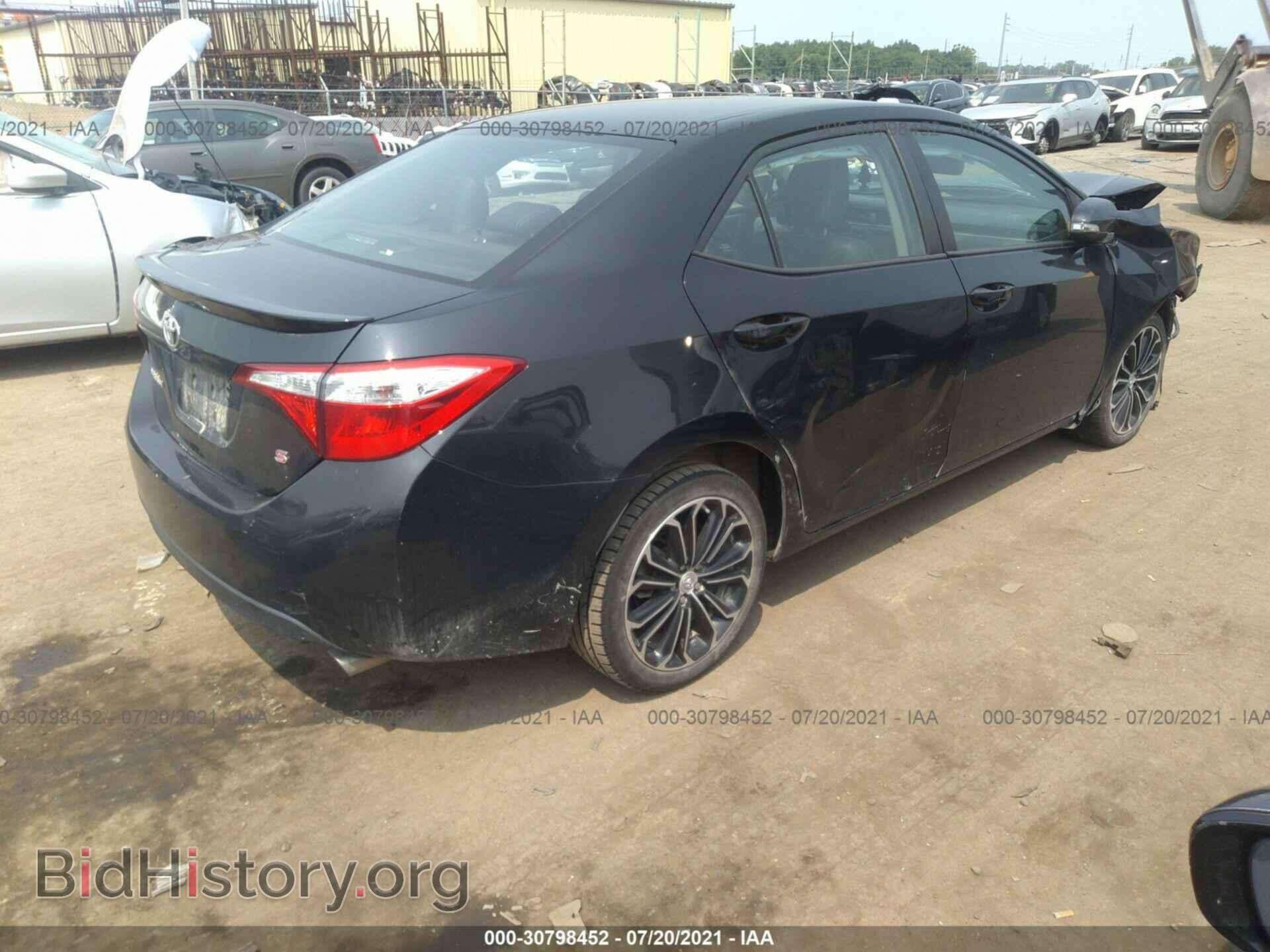 2014 TOYOTA COROLLA - VIN: 2T1BURHEXEC019797 - Фото 4