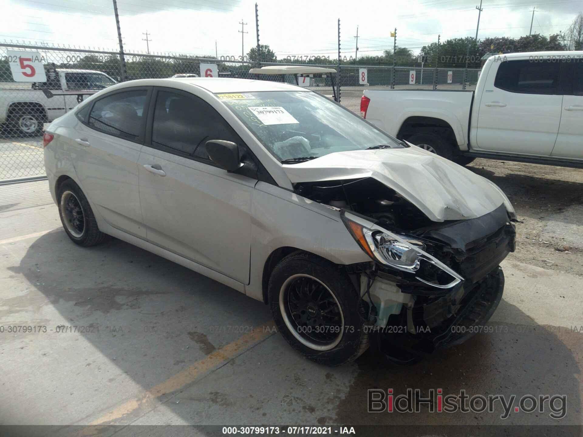 Photo KMHCT4AE3GU989447 - HYUNDAI ACCENT 2016