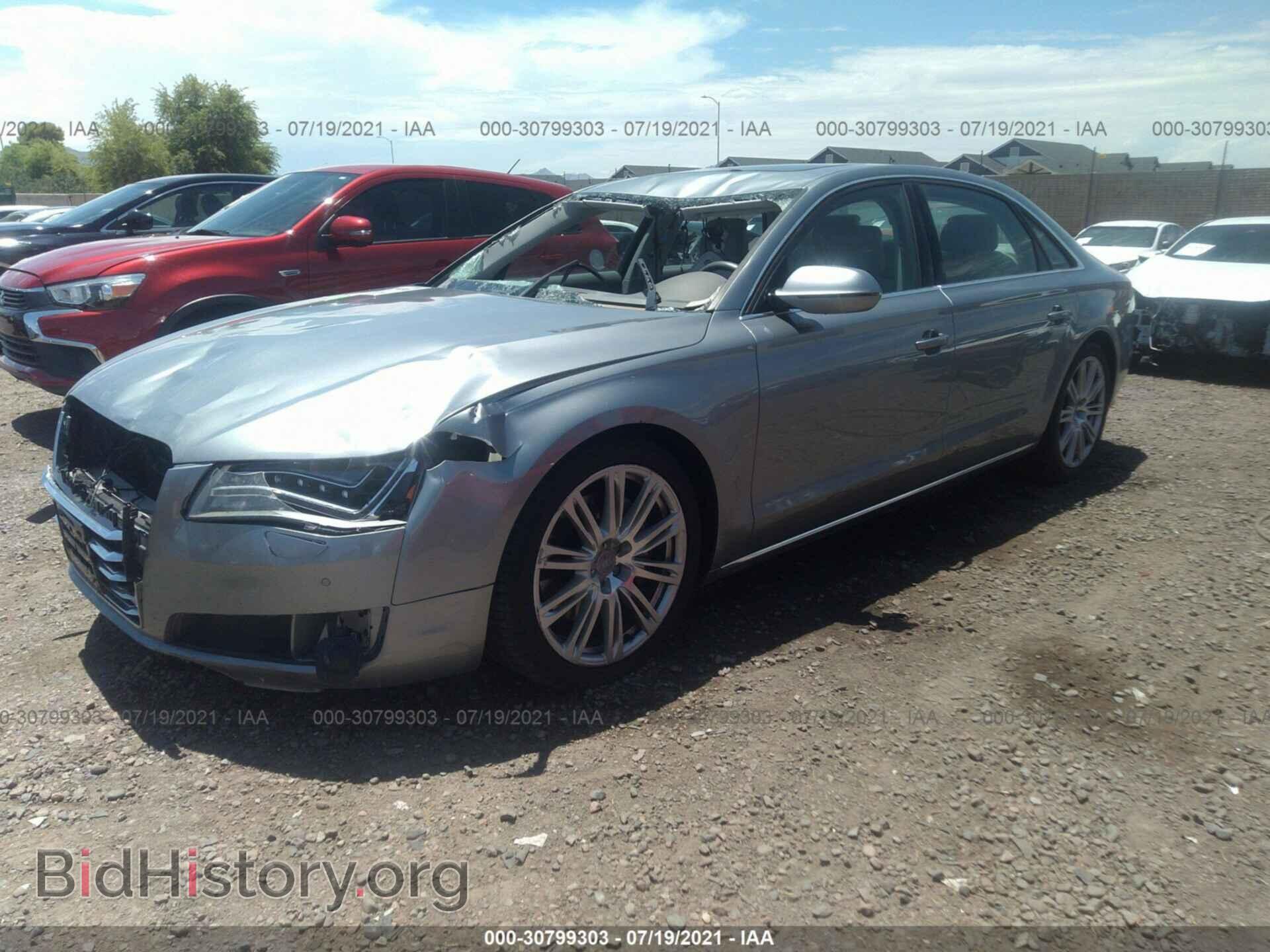 2014 AUDI A8 L - VIN: WAURMAFD3EN000755 - Фото 2