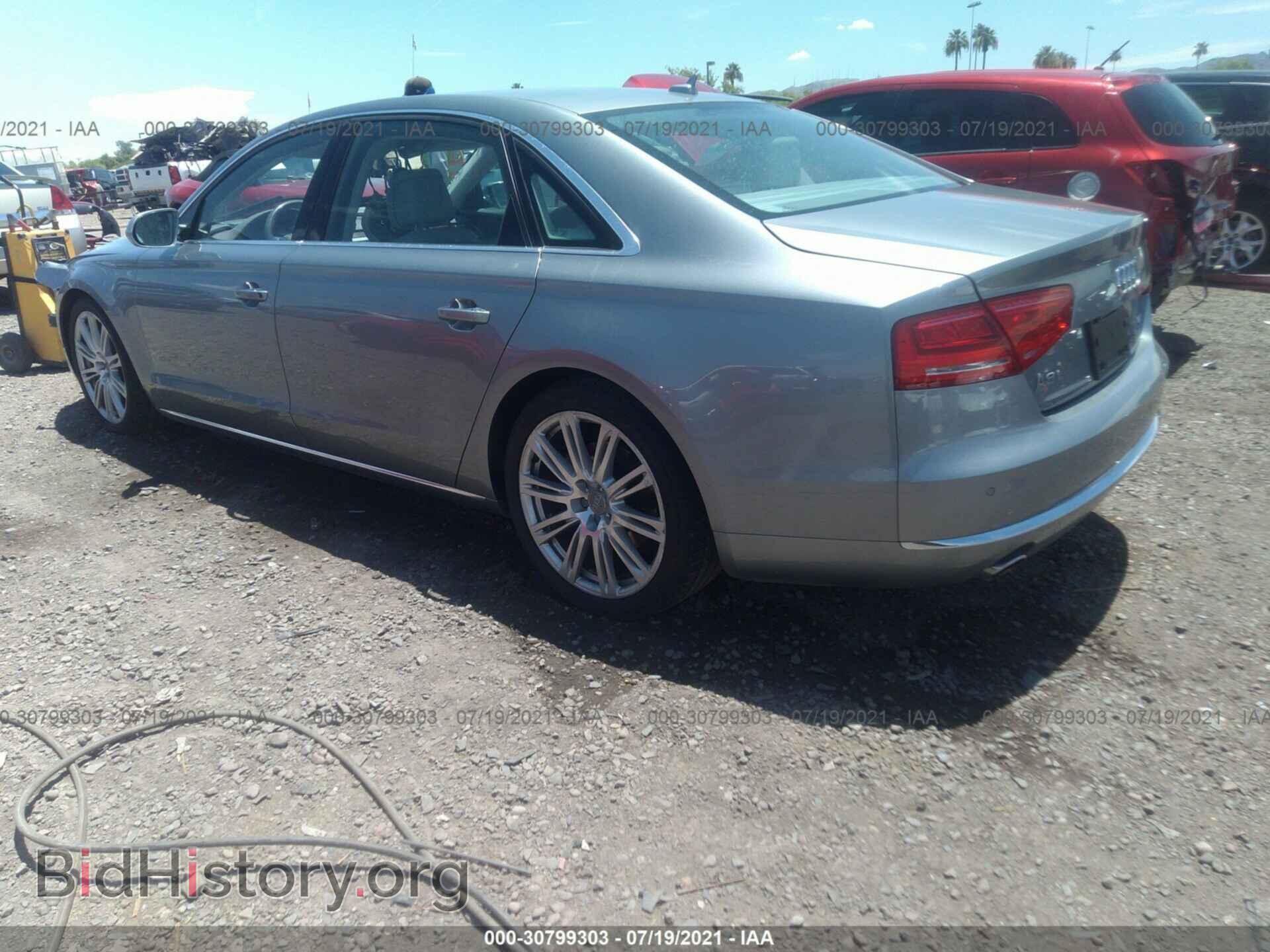 2014 AUDI A8 L - VIN: WAURMAFD3EN000755 - Фото 3