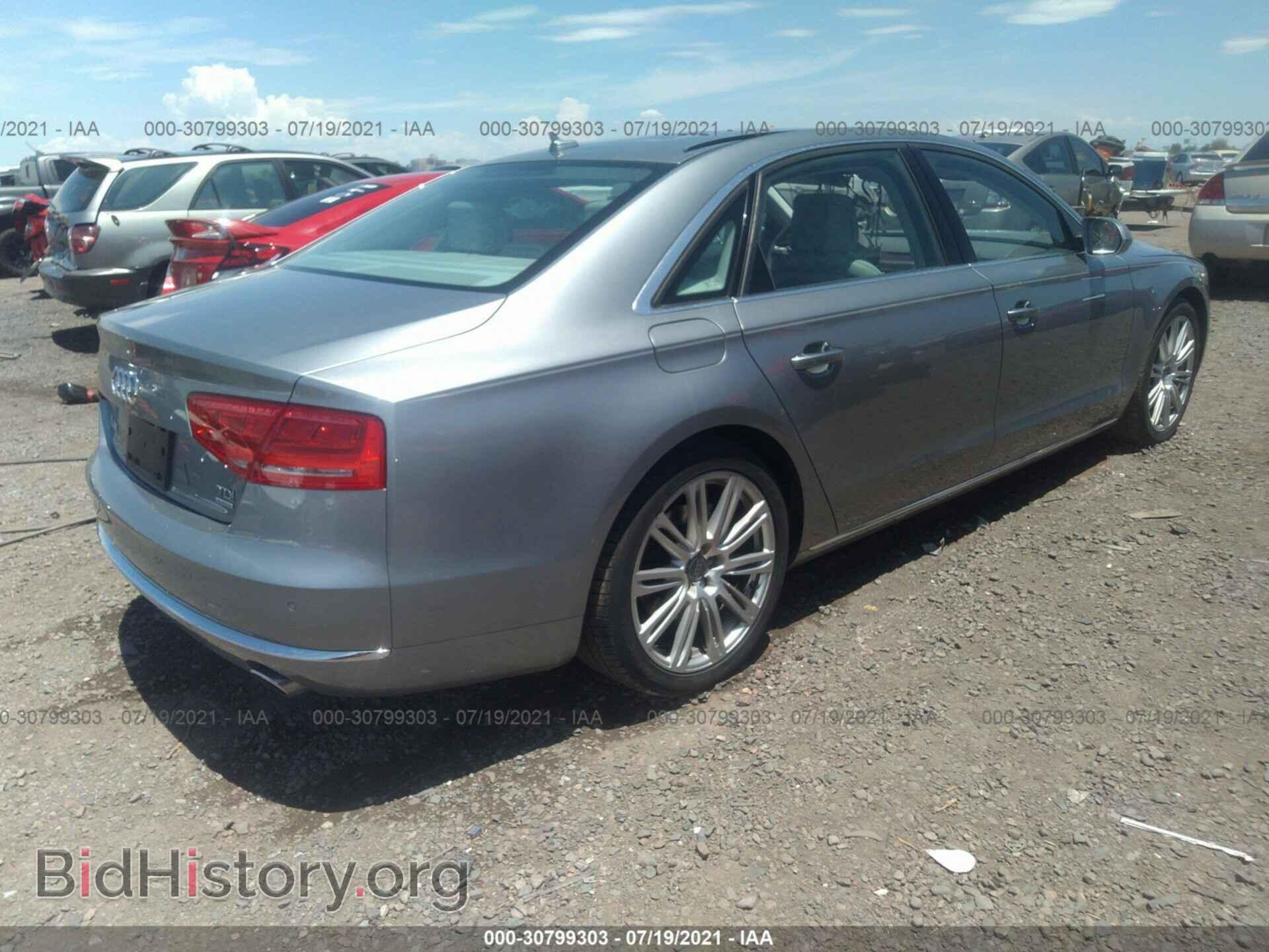 2014 AUDI A8 L - VIN: WAURMAFD3EN000755 - Фото 4