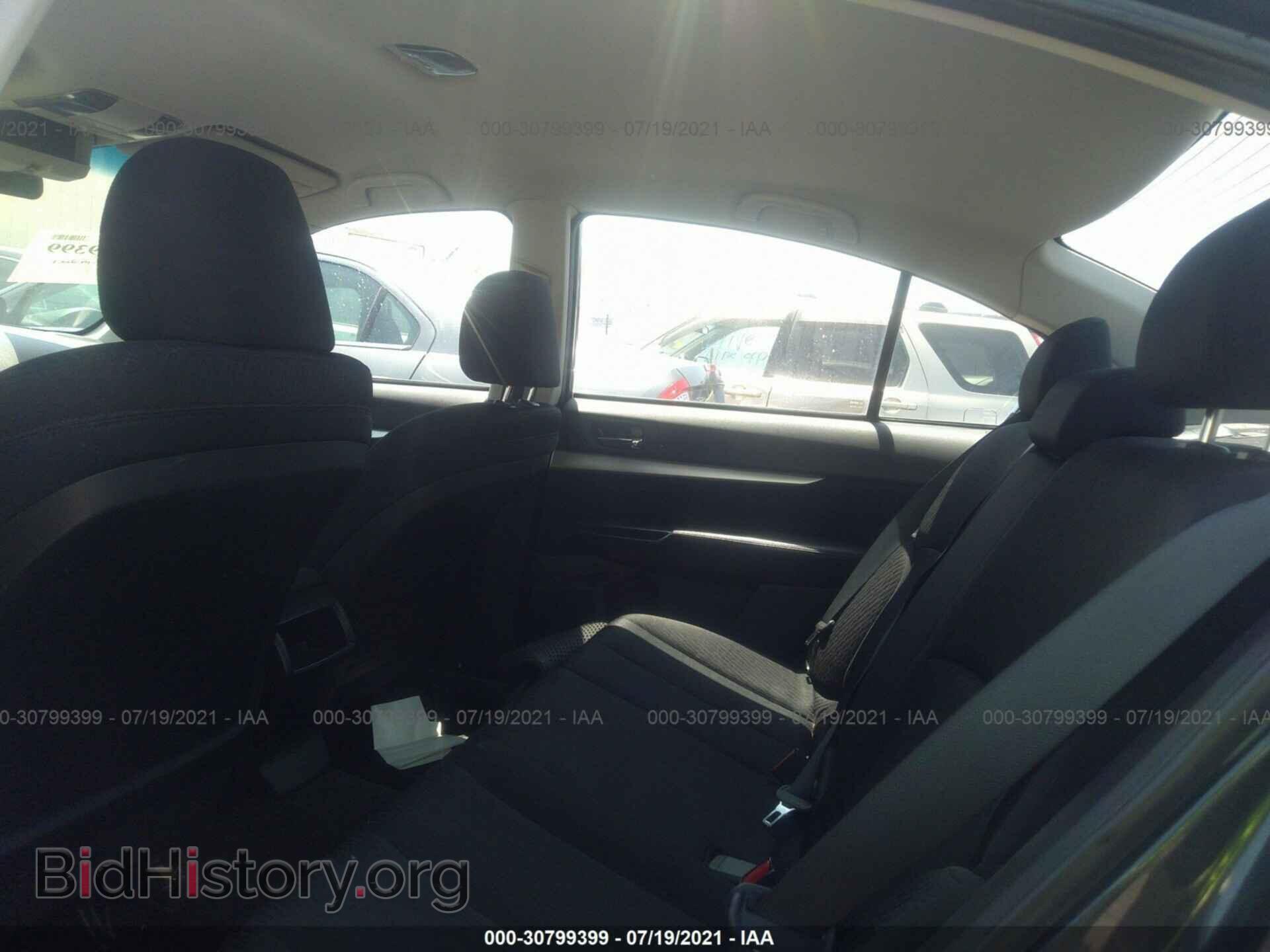 2012 SUBARU LEGACY - VIN: 4S3BMCA68C3024731 - Фото 8