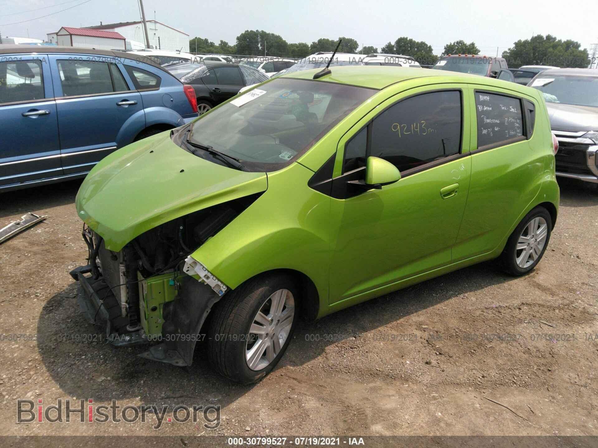 2014 CHEVROLET SPARK - VIN: KL8CB6S94EC542951 - Фото 2