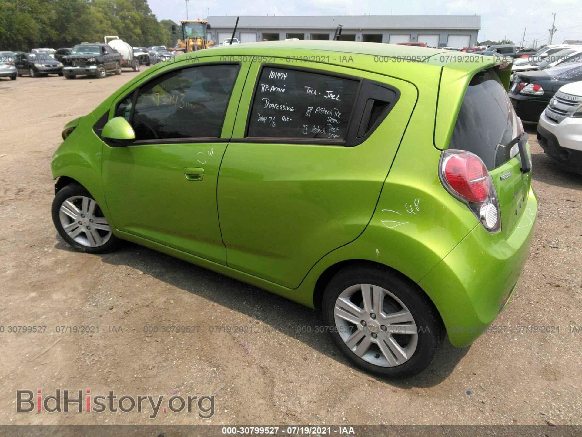 2014 CHEVROLET SPARK - VIN: KL8CB6S94EC542951 - Фото 3