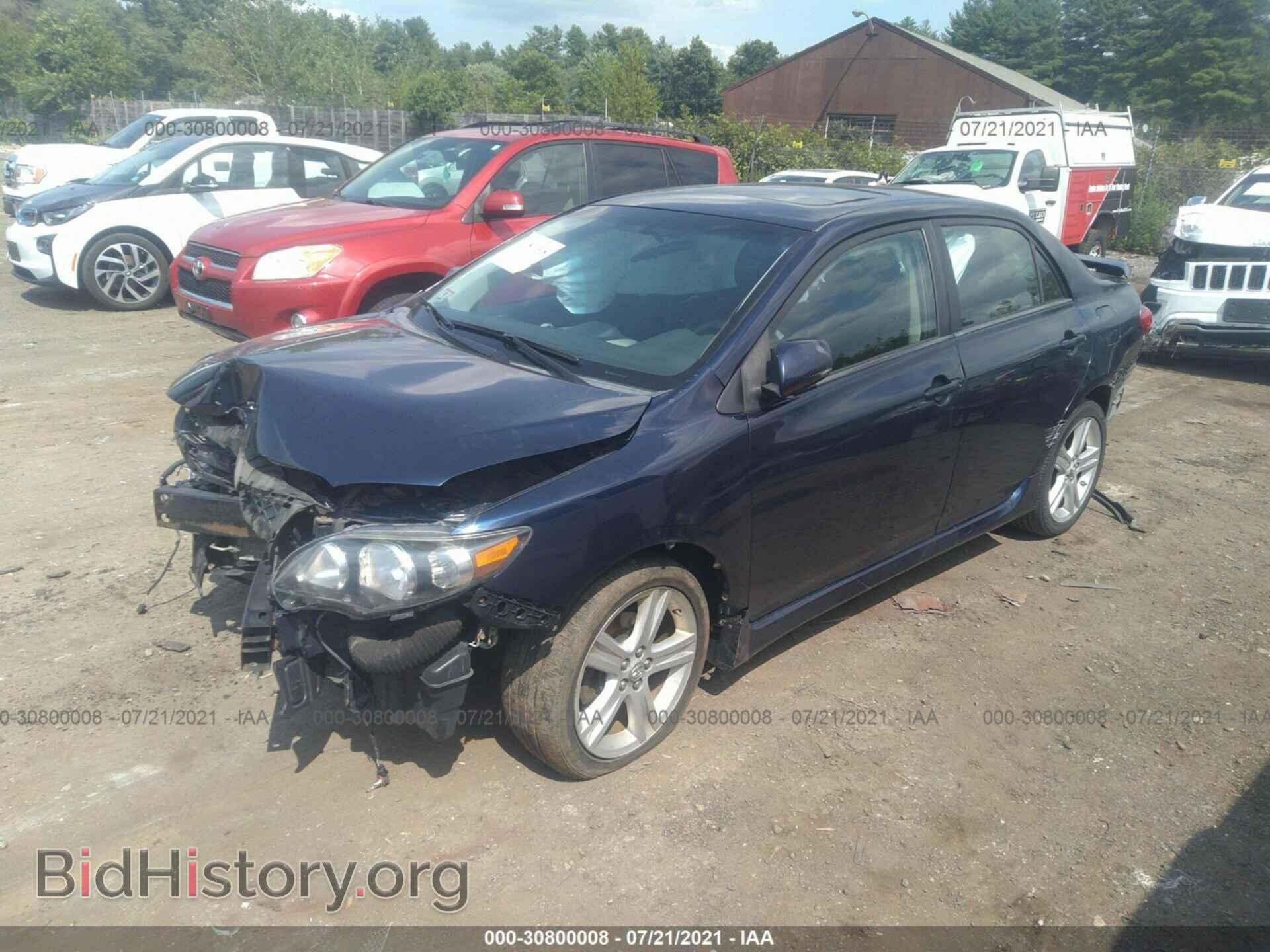 2013 TOYOTA COROLLA - VIN: 2T1BU4EE9DC961555 - Фото 2