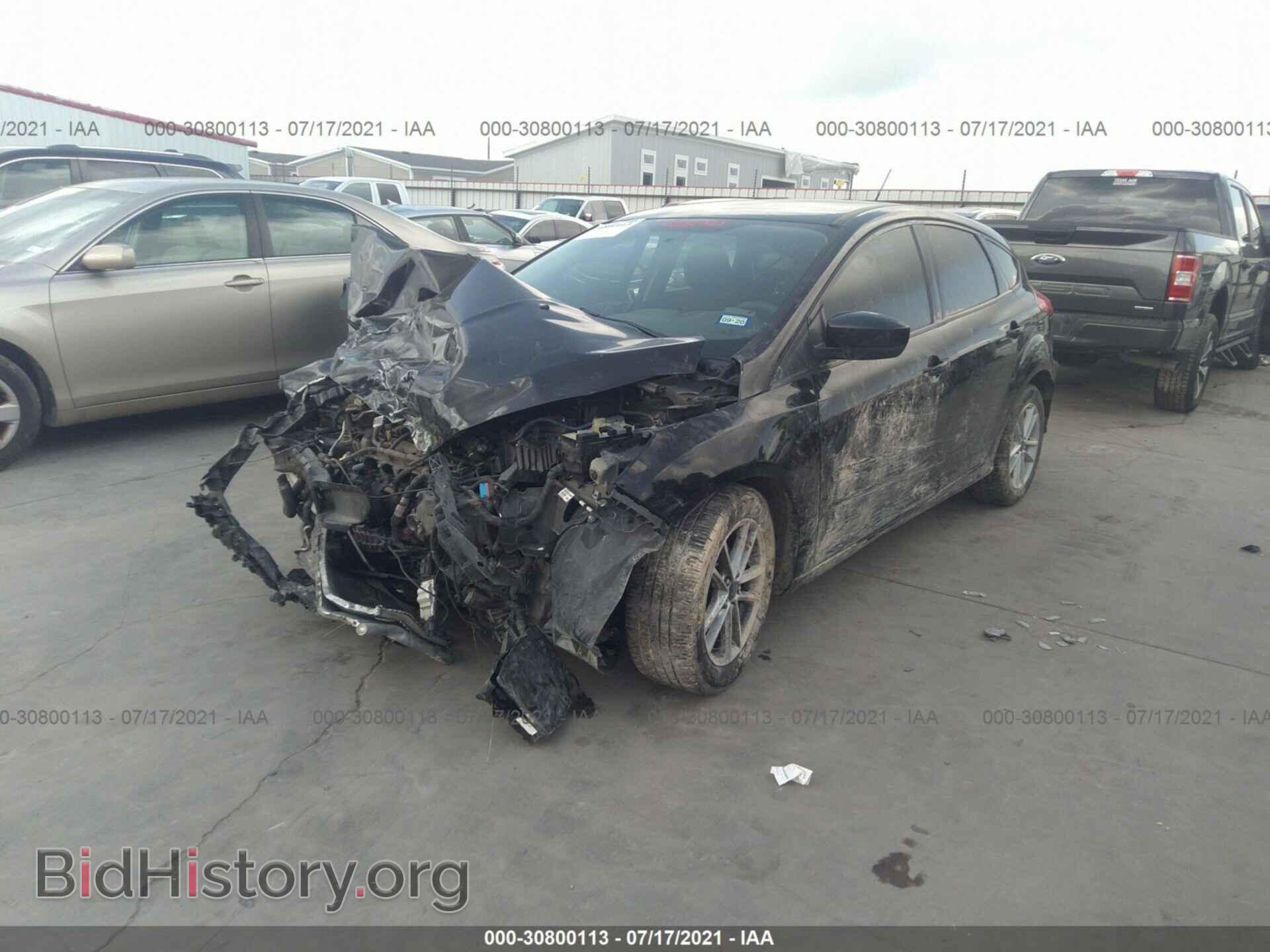 2018 FORD FOCUS - VIN: 1FADP3K22JL206438 - Фото 2