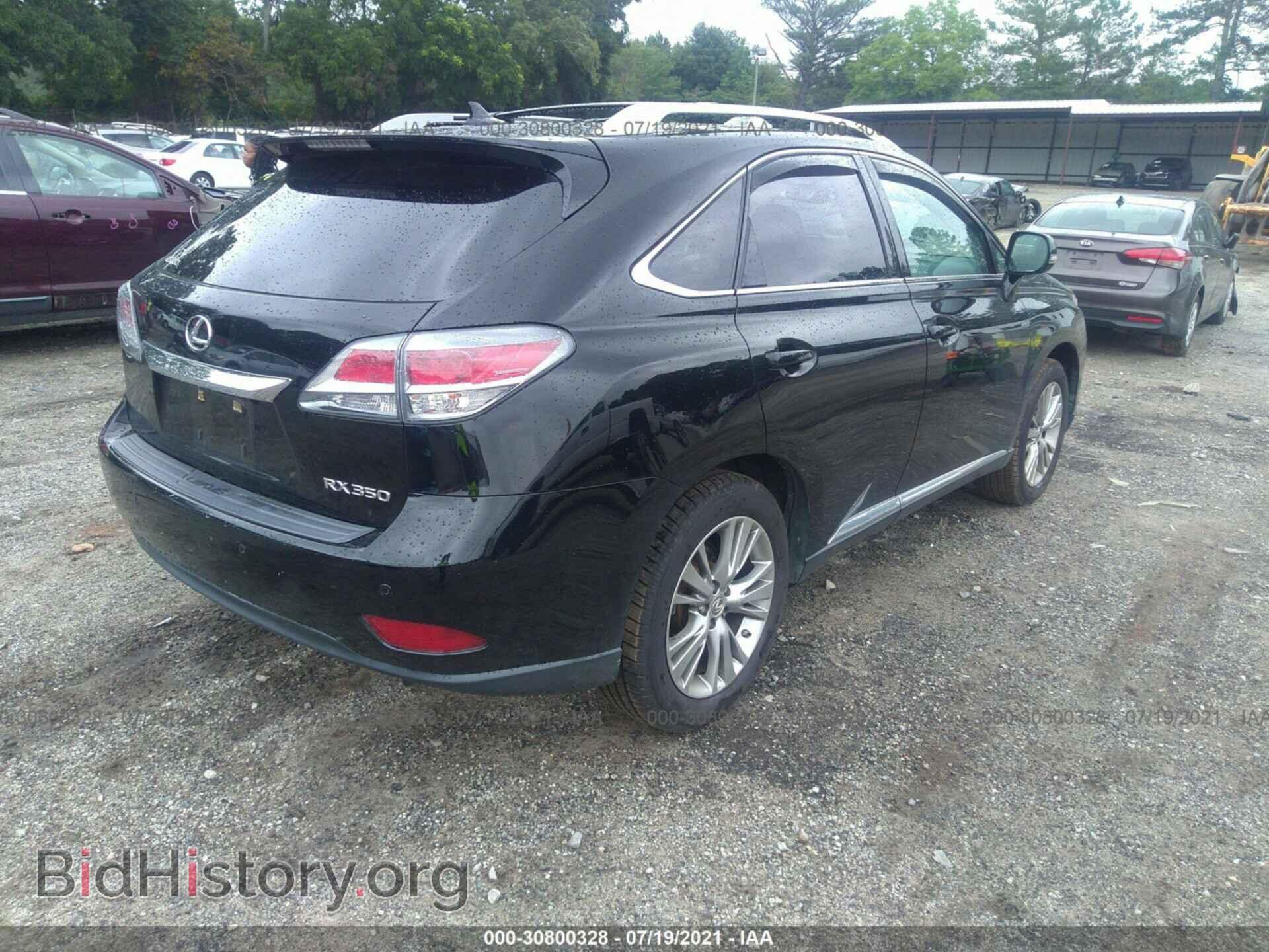 2013 LEXUS RX 350 - VIN: 2T2ZK1BA6DC118381 - Фото 4
