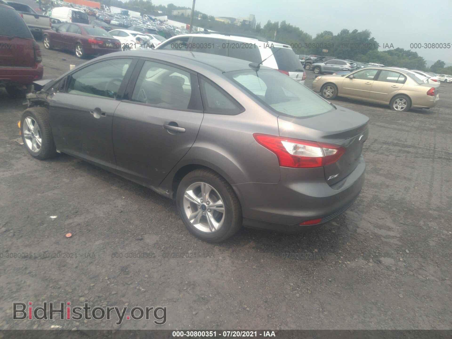 2013 FORD FOCUS - VIN: 1FADP3F2XDL348907 - Фото 3