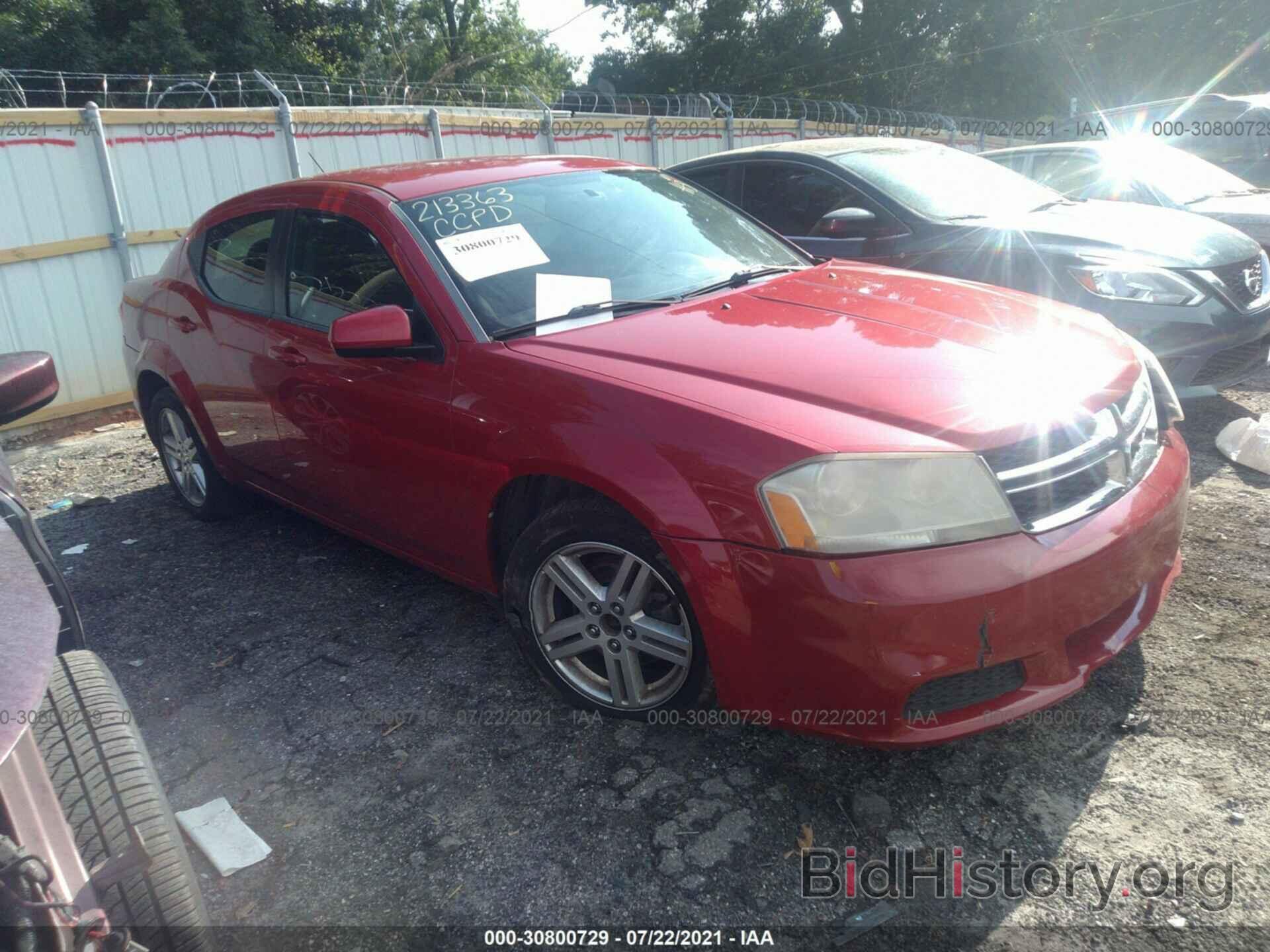 Photo 1C3CDZCB3CN193162 - DODGE AVENGER 2012