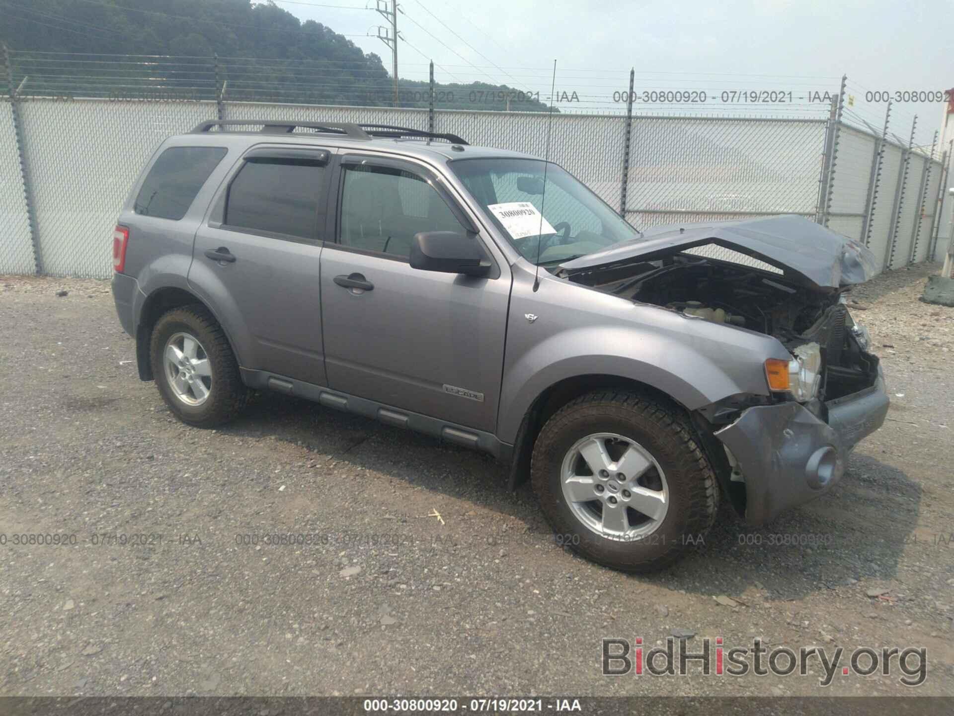 Photo 1FMCU93128KD84675 - FORD ESCAPE 2008