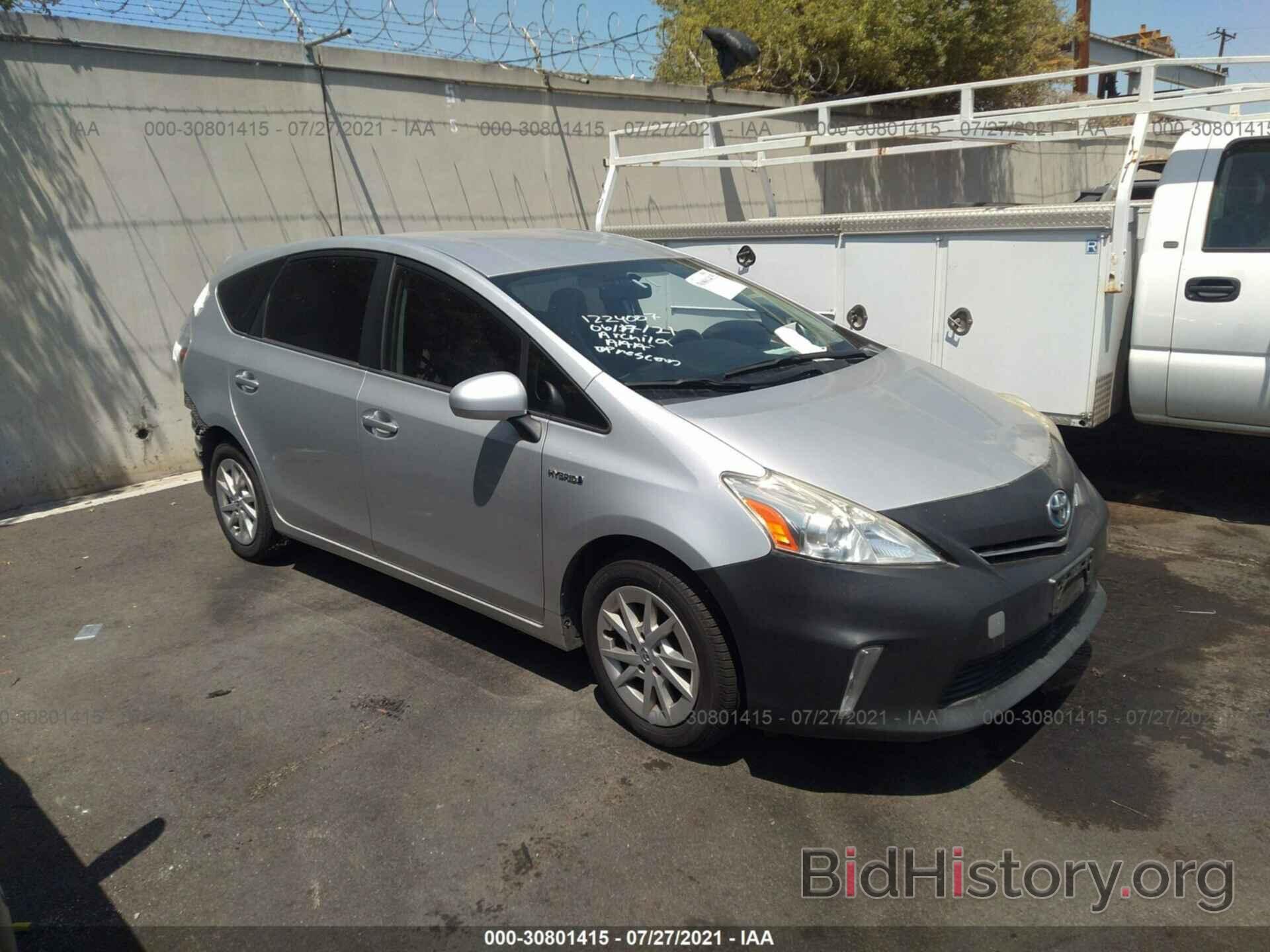 Photo JTDZN3EU1D3210763 - TOYOTA PRIUS V 2013