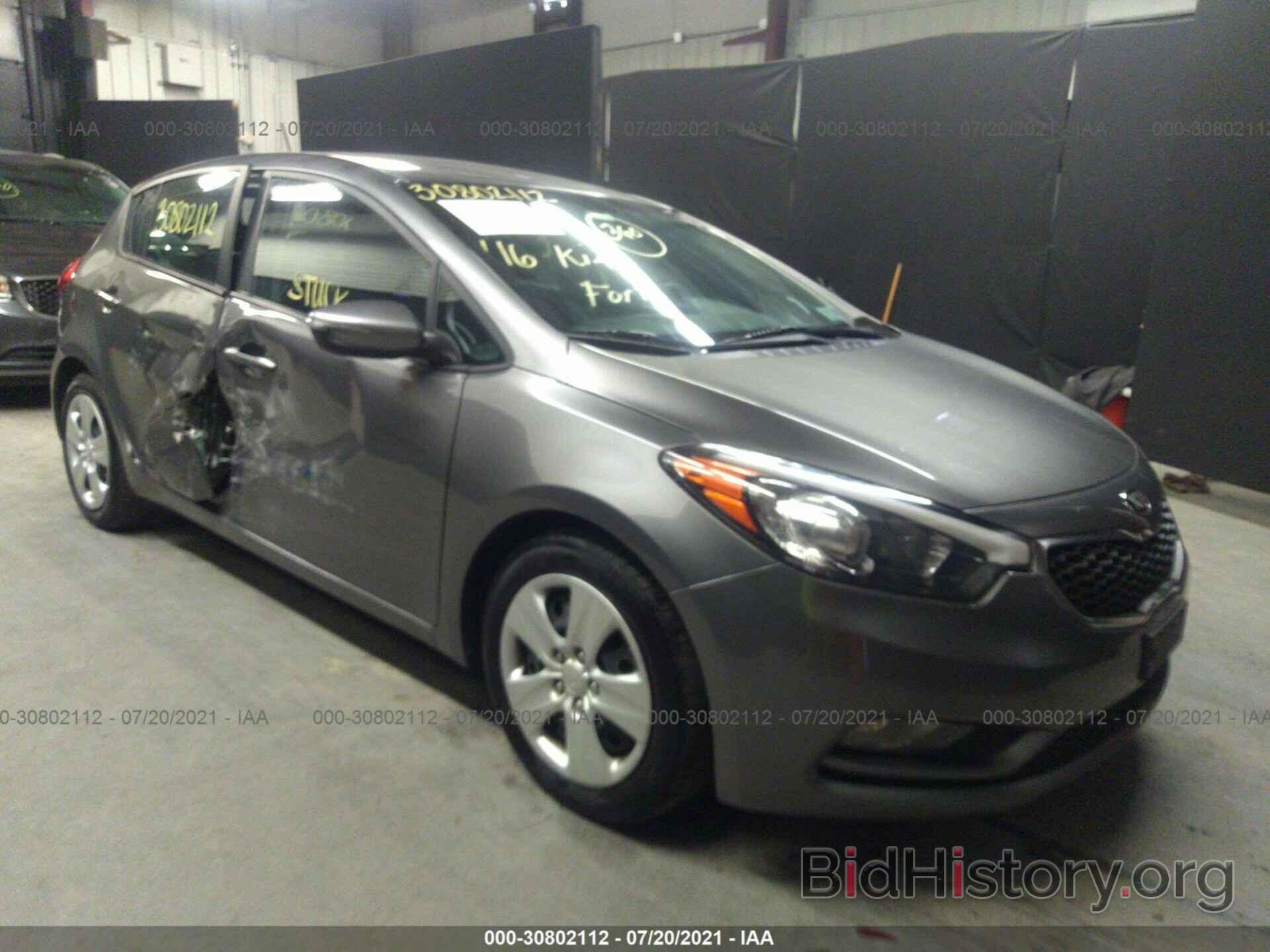 Photo KNAFK5A87G5622563 - KIA FORTE 5-DOOR 2016