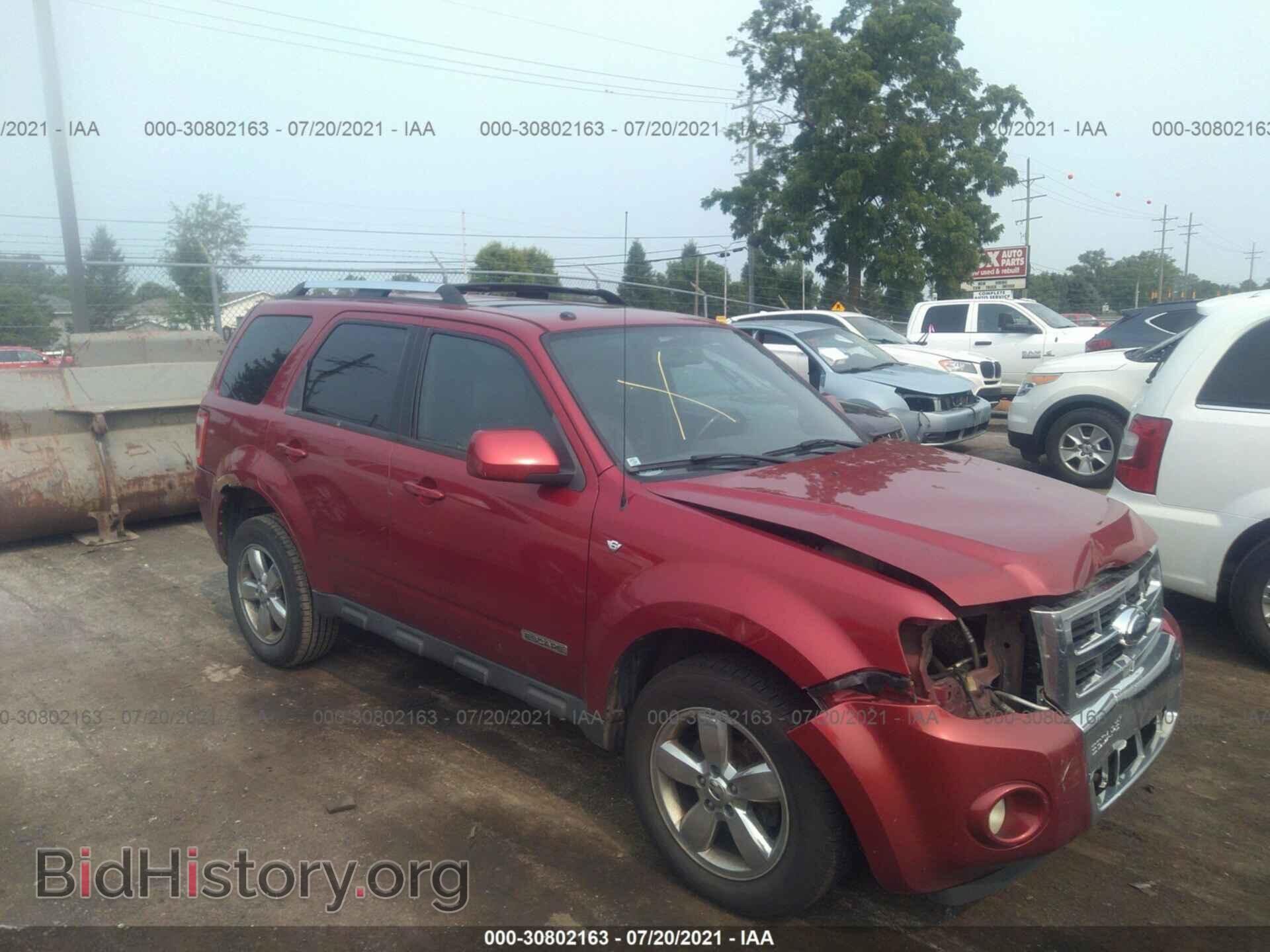 Фотография 1FMCU04178KD50905 - FORD ESCAPE 2008