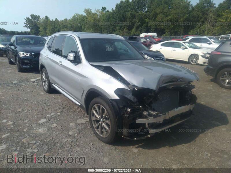 2019 BMW X3 XDRIVE30I (VIN 5UXTR9C55KLD90885) — фото 1 из 11, IAAI, повреждение: передняя часть