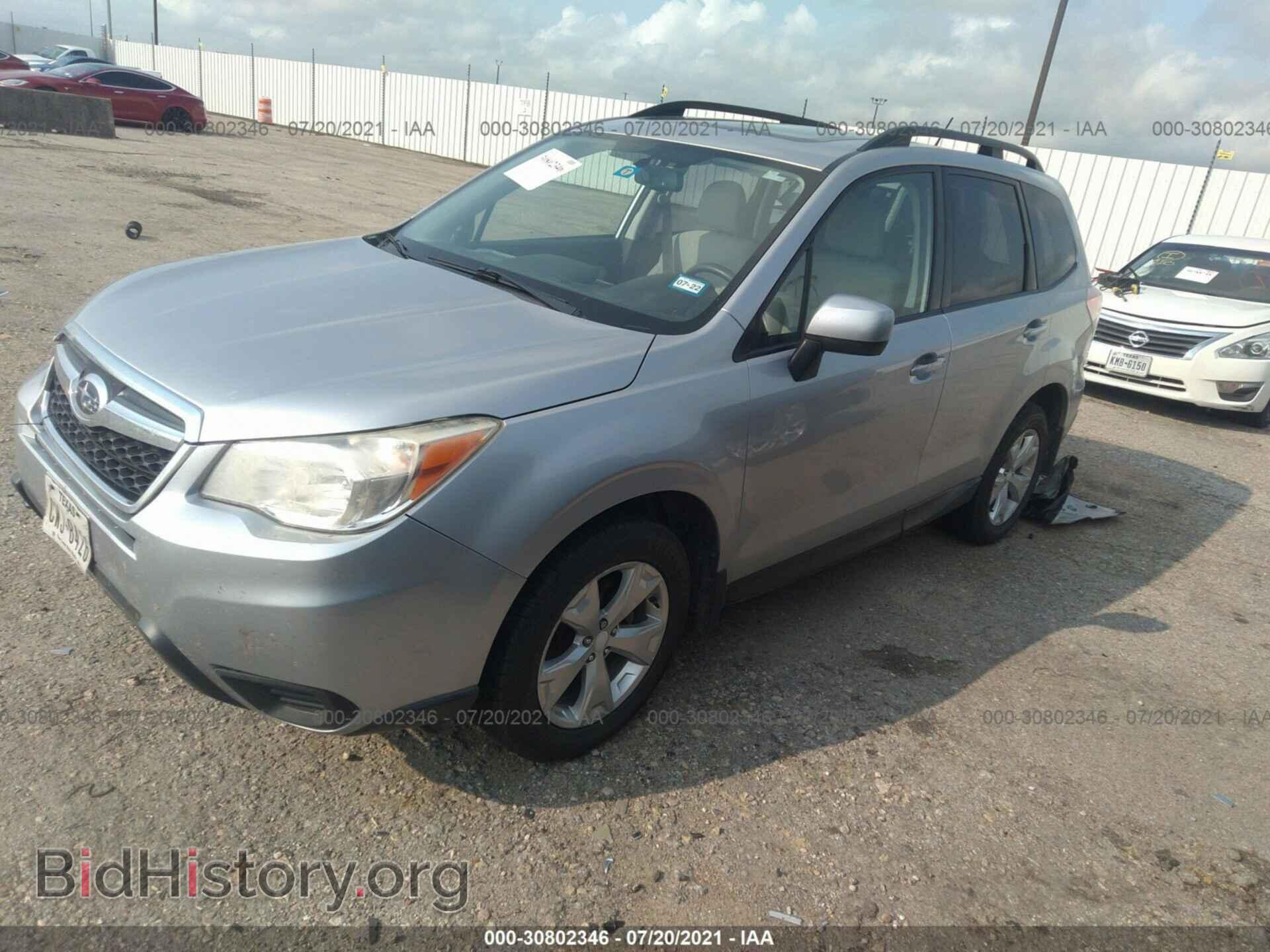 2014 SUBARU FORESTER - VIN: JF2SJAEC2EH510729 - Фото 2