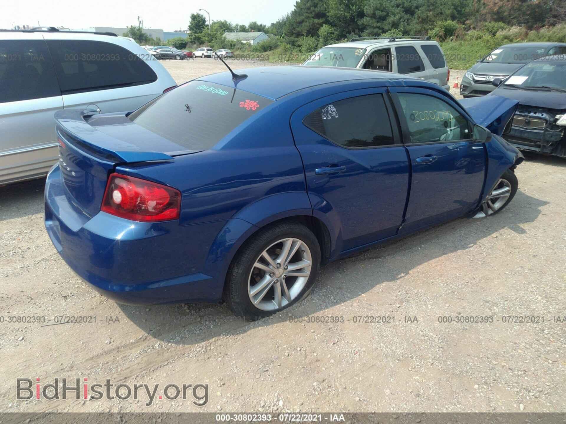 2014 DODGE AVENGER - VIN: 1C3CDZAB2EN221362 - Фото 4