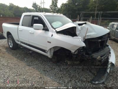 2012 RAM 1500 Sport, белый — VIN 1C6RD7HT8CS189144, IAAI