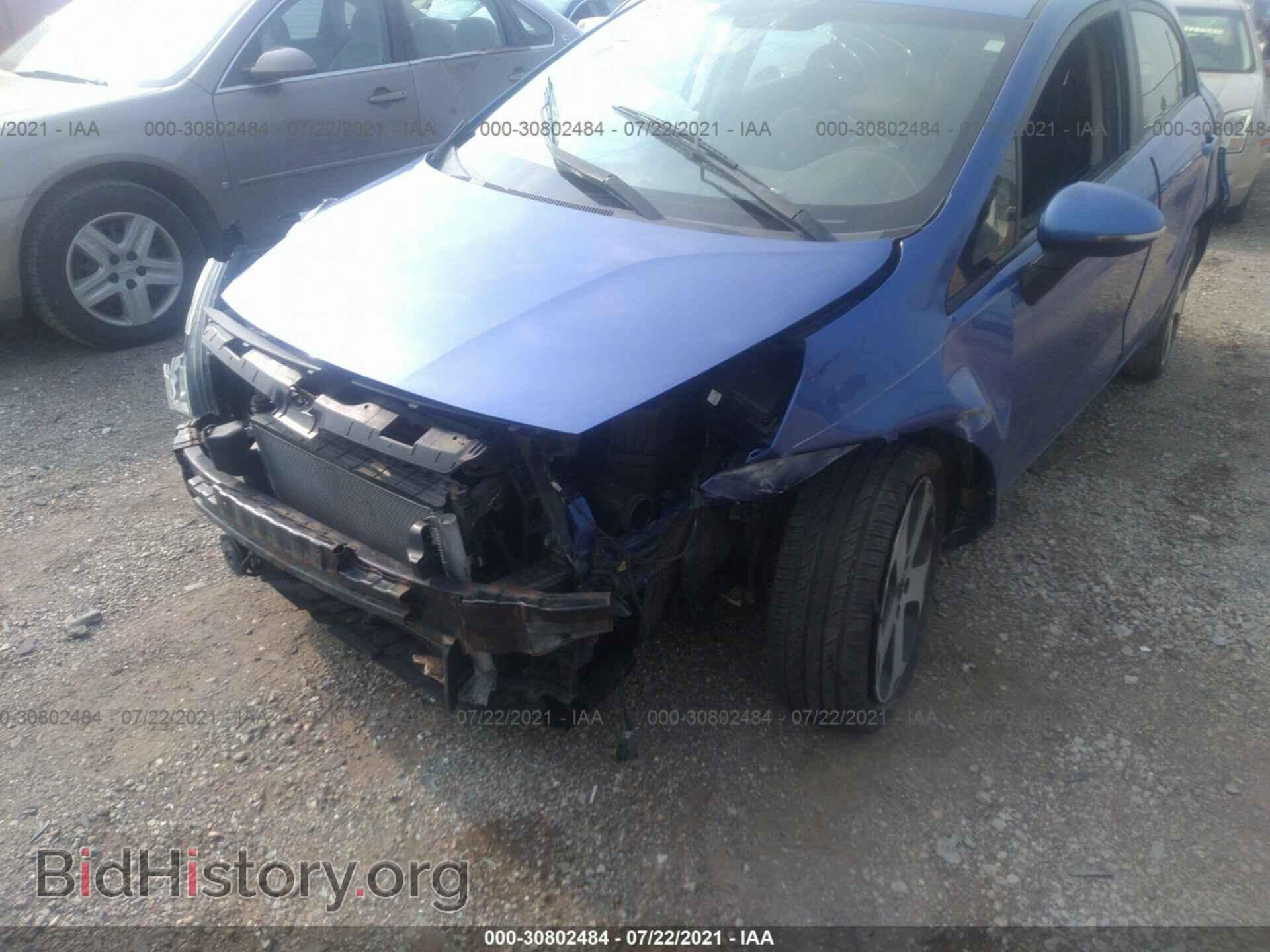 2013 KIA RIO - VIN: KNADN5A32D6160924 - Фото 2
