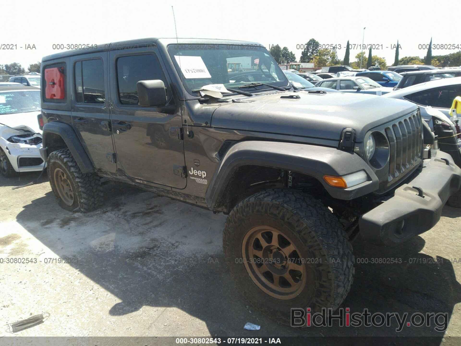 Photo 1C4HJXDG9JW181856 - JEEP WRANGLER UNLIMITED 2018