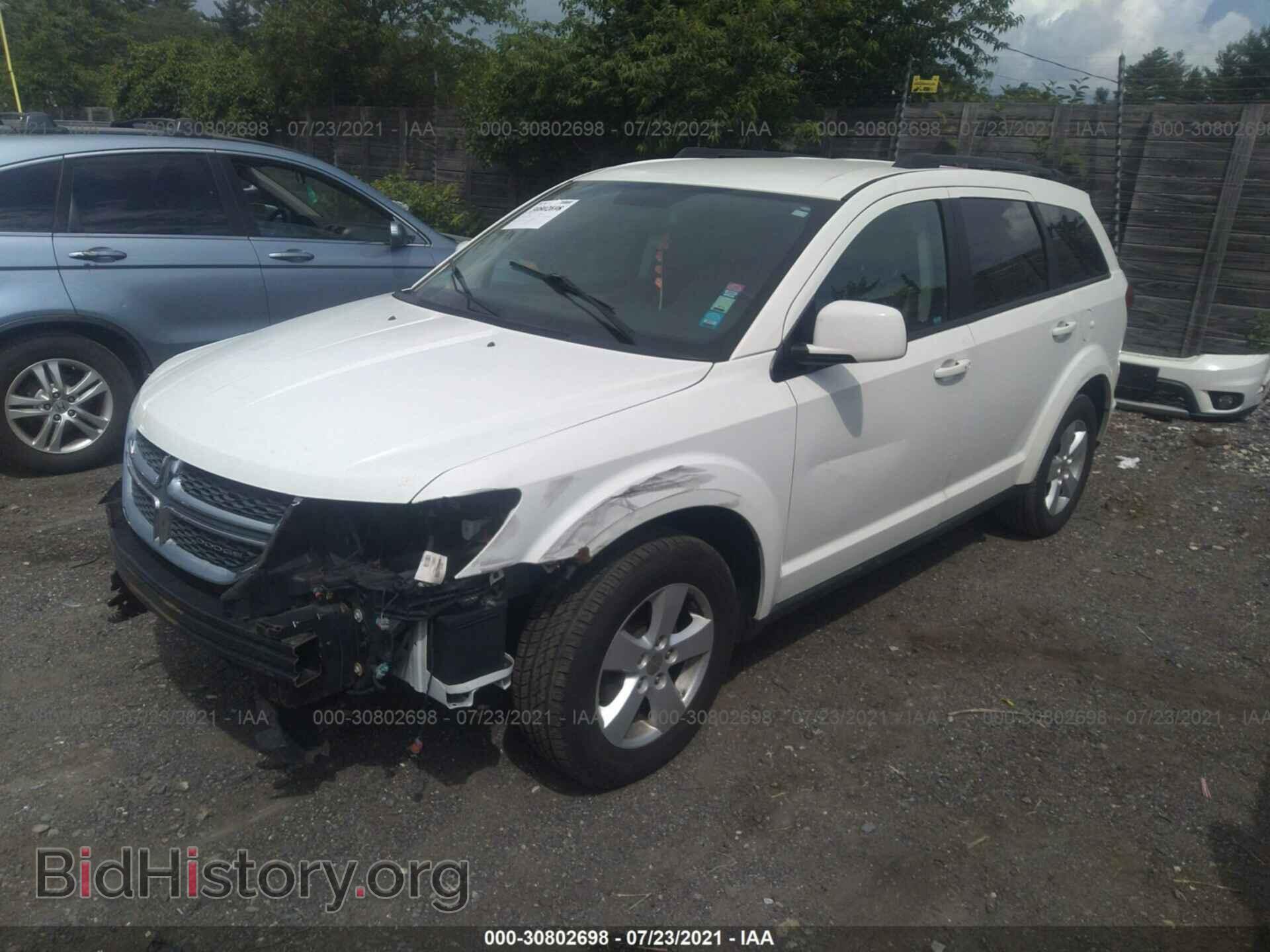 2012 DODGE JOURNEY - VIN: 3C4PDCBG8CT153988 - Фото 2