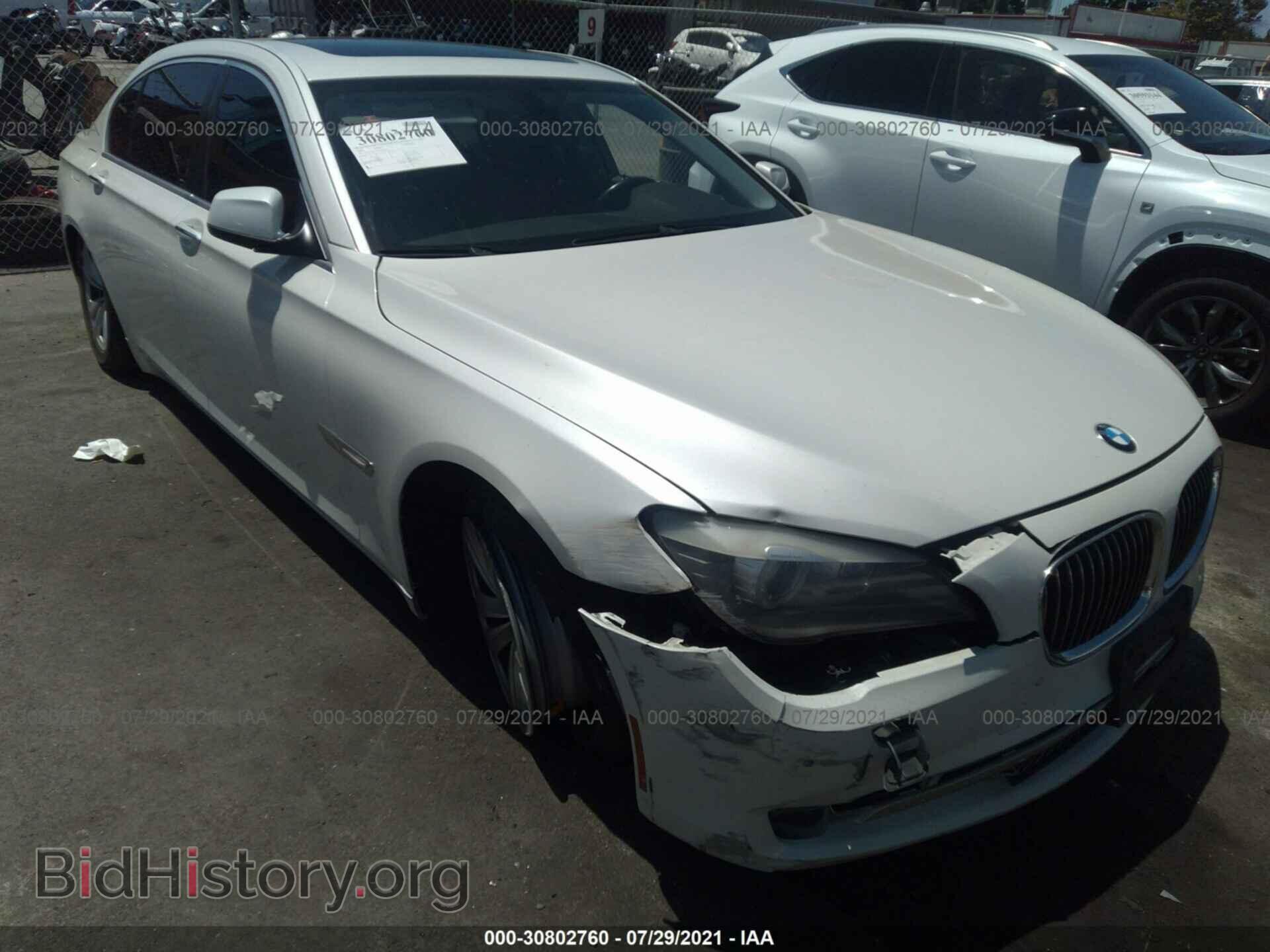 Photo WBAKB4C54CC577079 - BMW 7 SERIES 2012