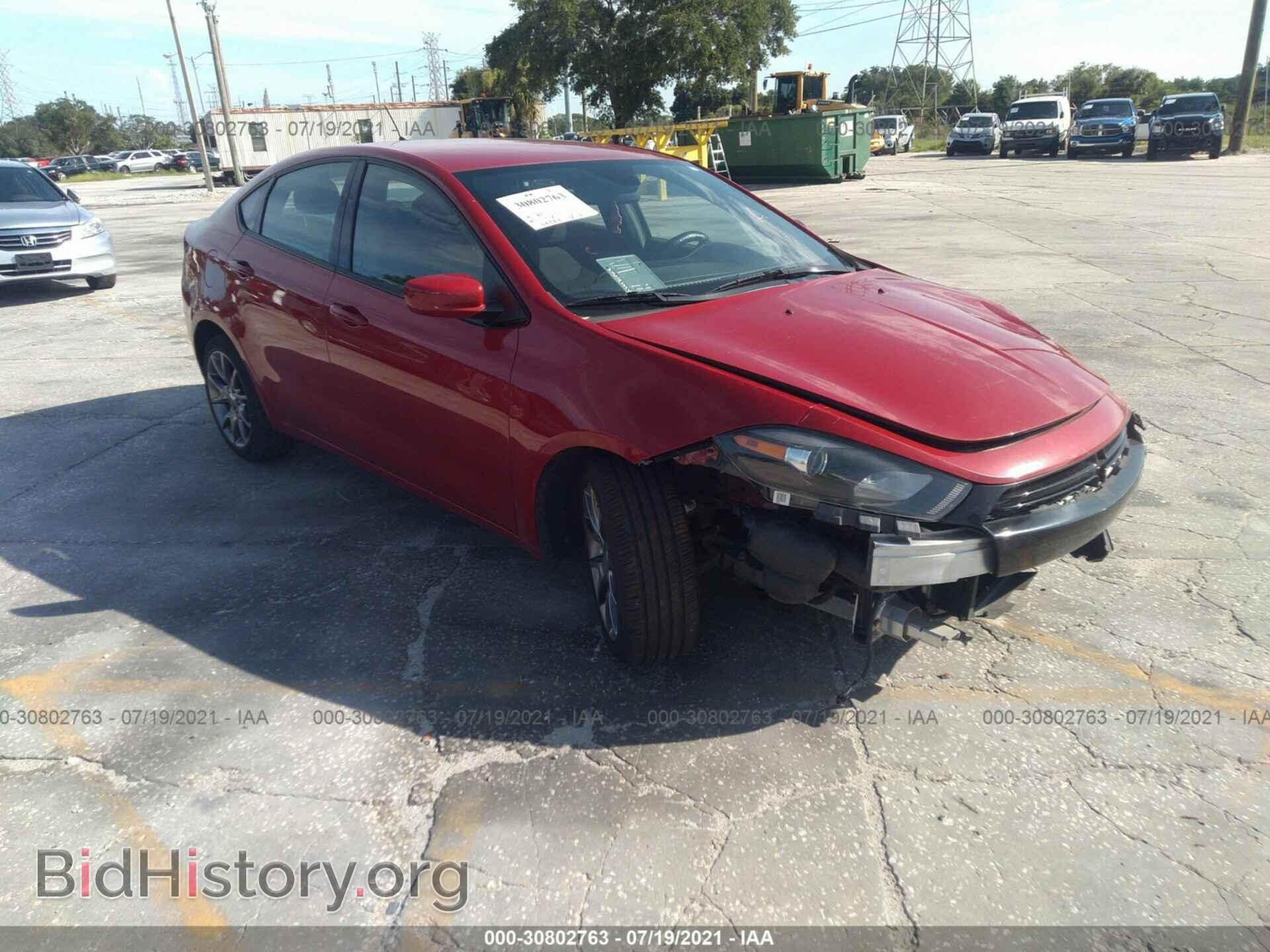 Photo 1C3CDFBB4FD111482 - DODGE DART 2015