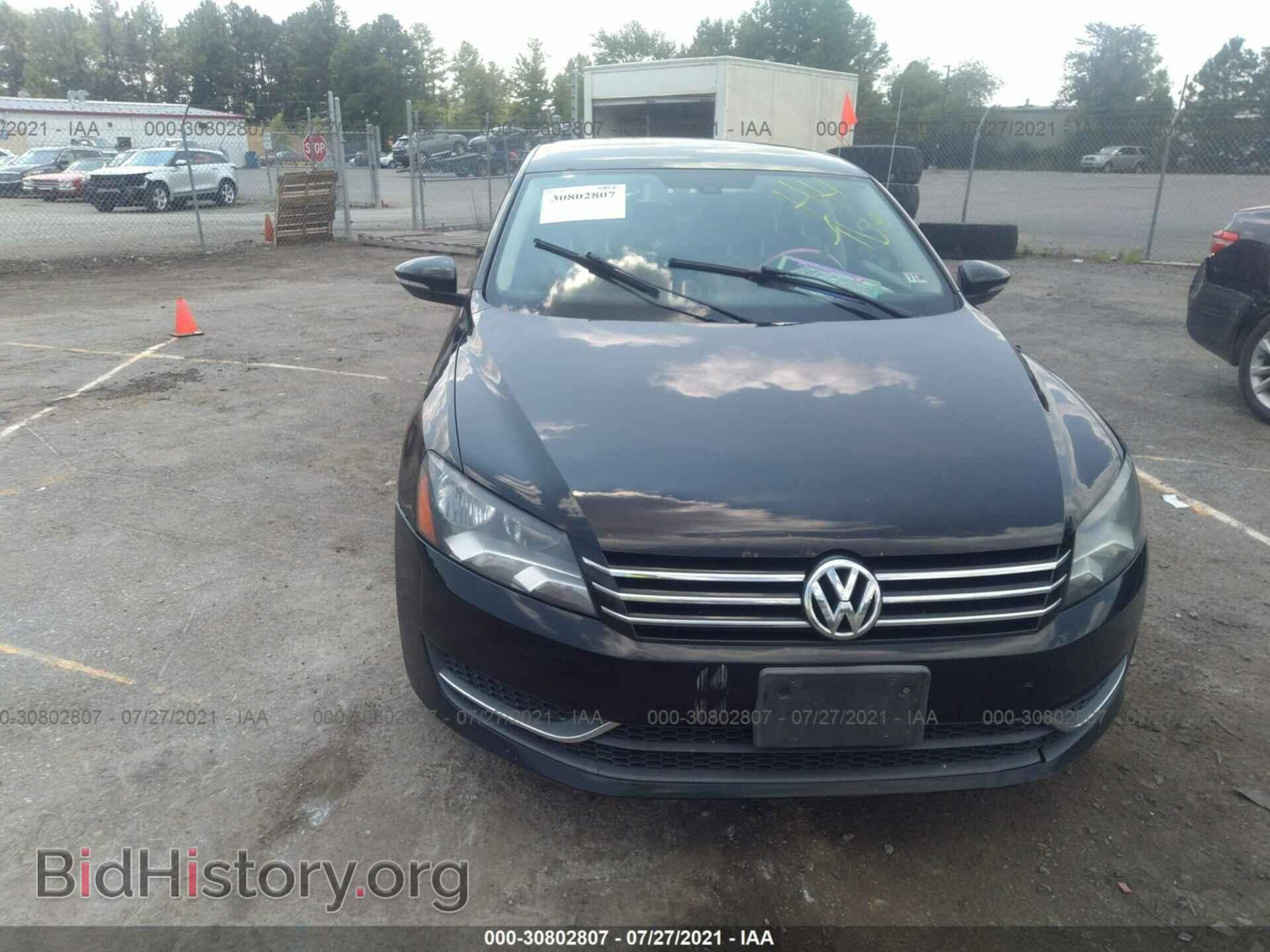 2012 VOLKSWAGEN PASSAT - VIN: 1VWAP7A32CC020557 - Фото 6