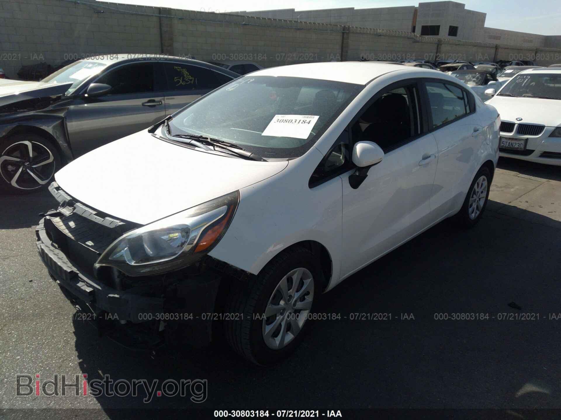 2017 KIA RIO - VIN: KNADM4A37H6020399 - Фото 2