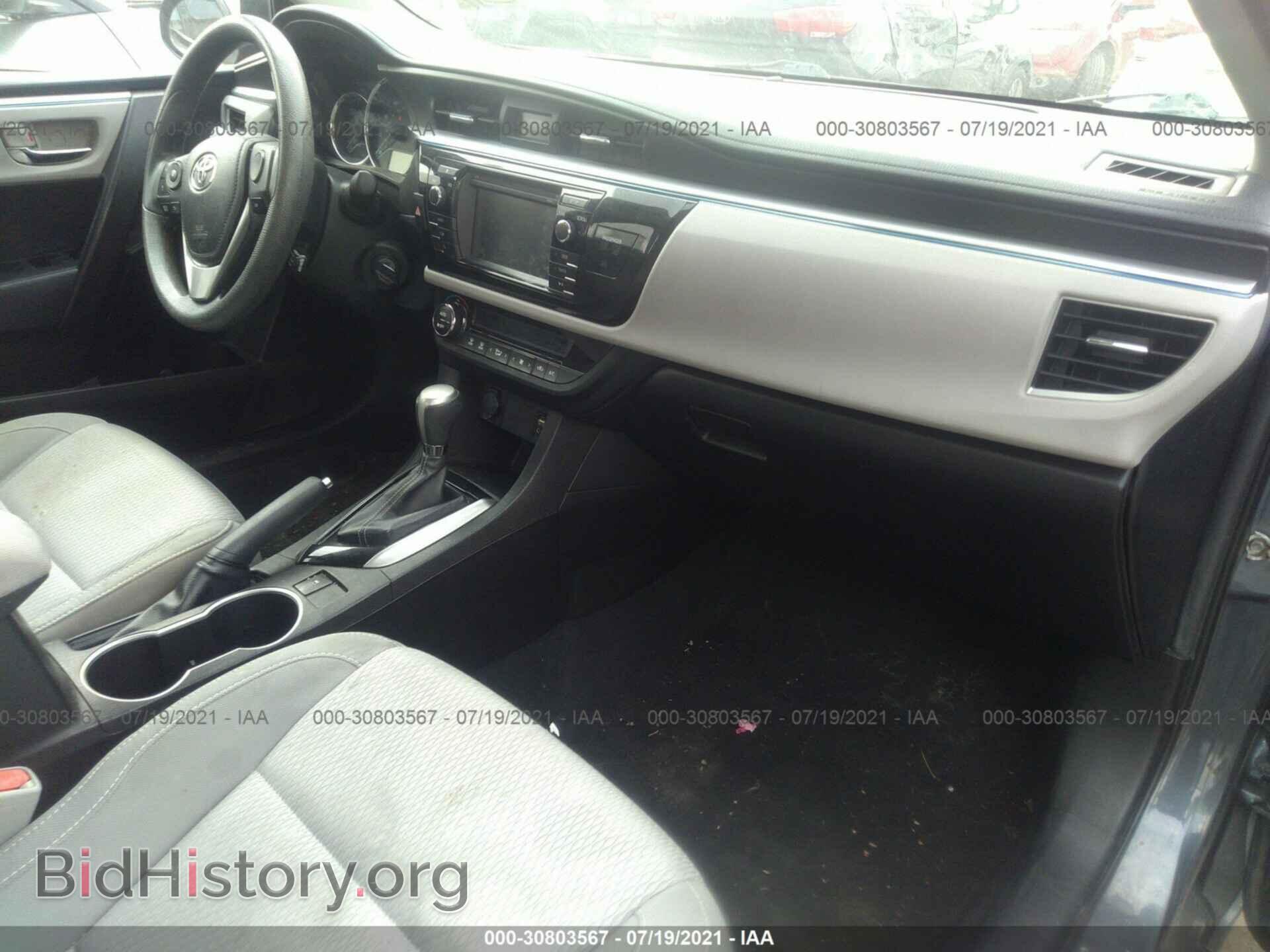 2014 TOYOTA COROLLA - VIN: 5YFBURHE0EP074789 - Фото 5