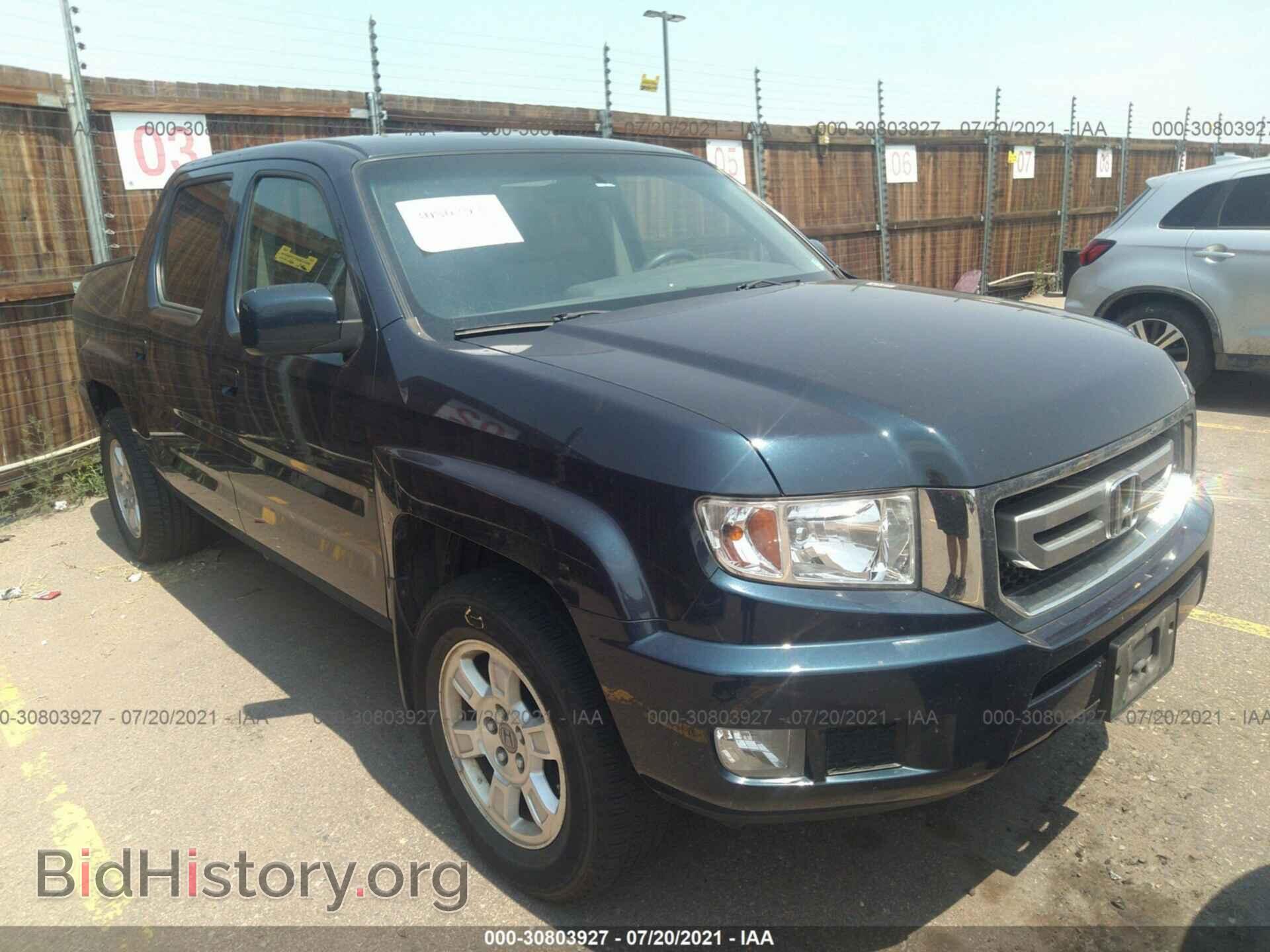 Photo 5FPYK1F48BB010574 - HONDA RIDGELINE 2011
