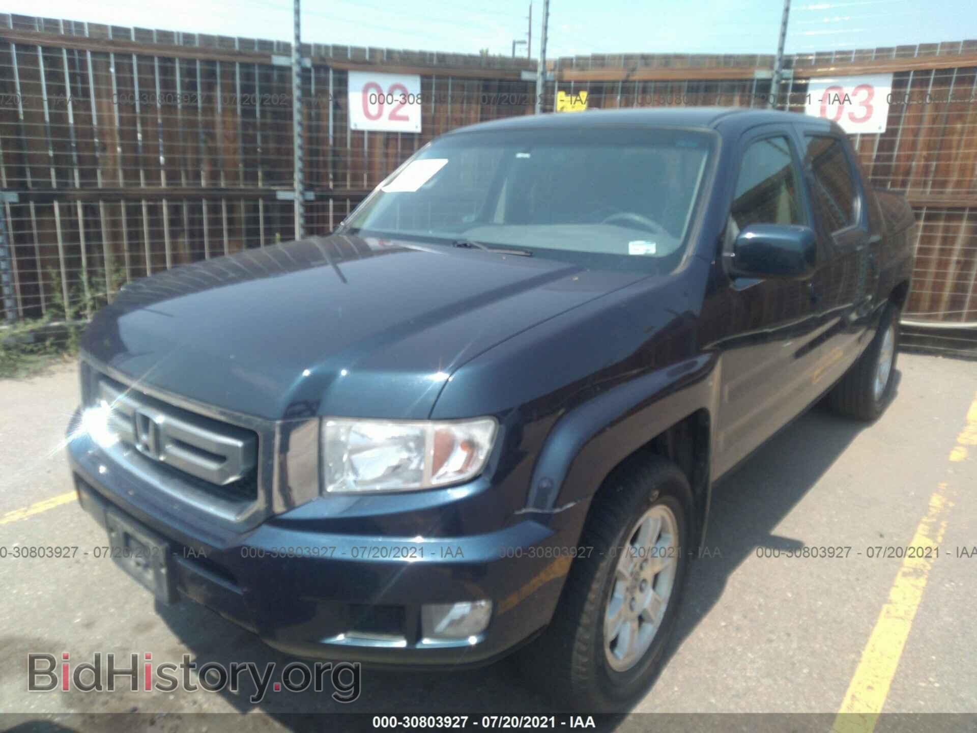 2011 HONDA RIDGELINE - VIN: 5FPYK1F48BB010574 - Фото 2