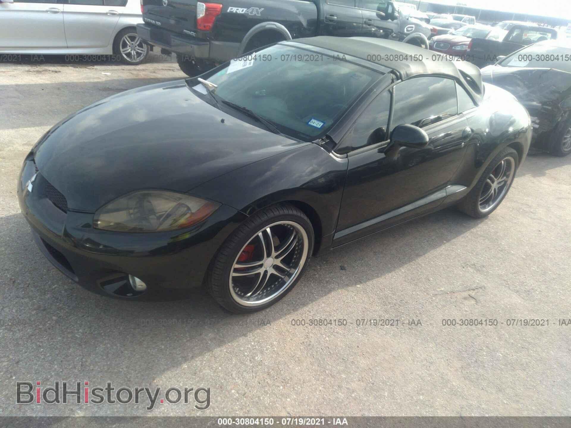 2007 MITSUBISHI ECLIPSE - VIN: 4A3AL25F97E054489 - Фото 2