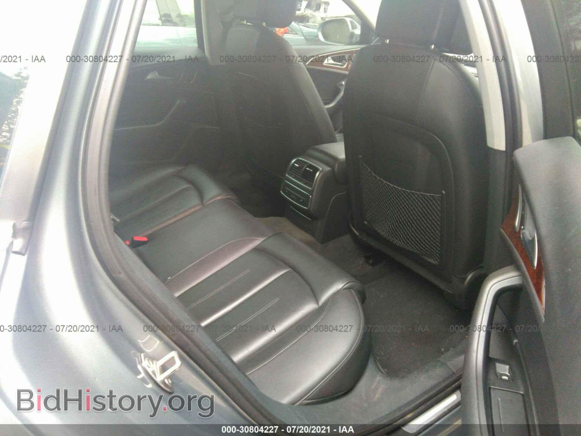 2013 AUDI A6 - VIN: WAUGFAFC9DN081896 - Photo 8