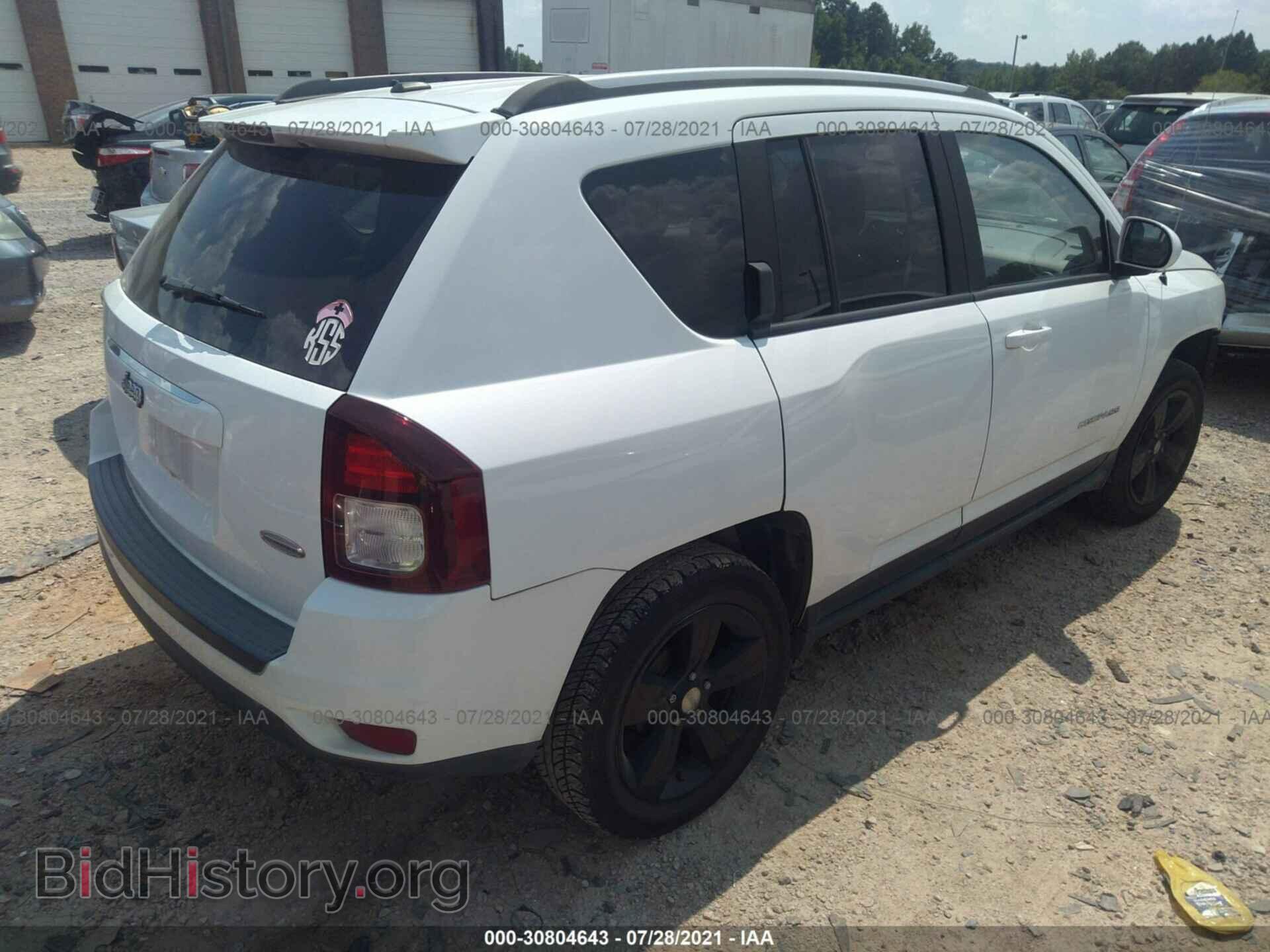 2016 JEEP COMPASS - VIN: 1C4NJCEA9GD628289 - Фото 4