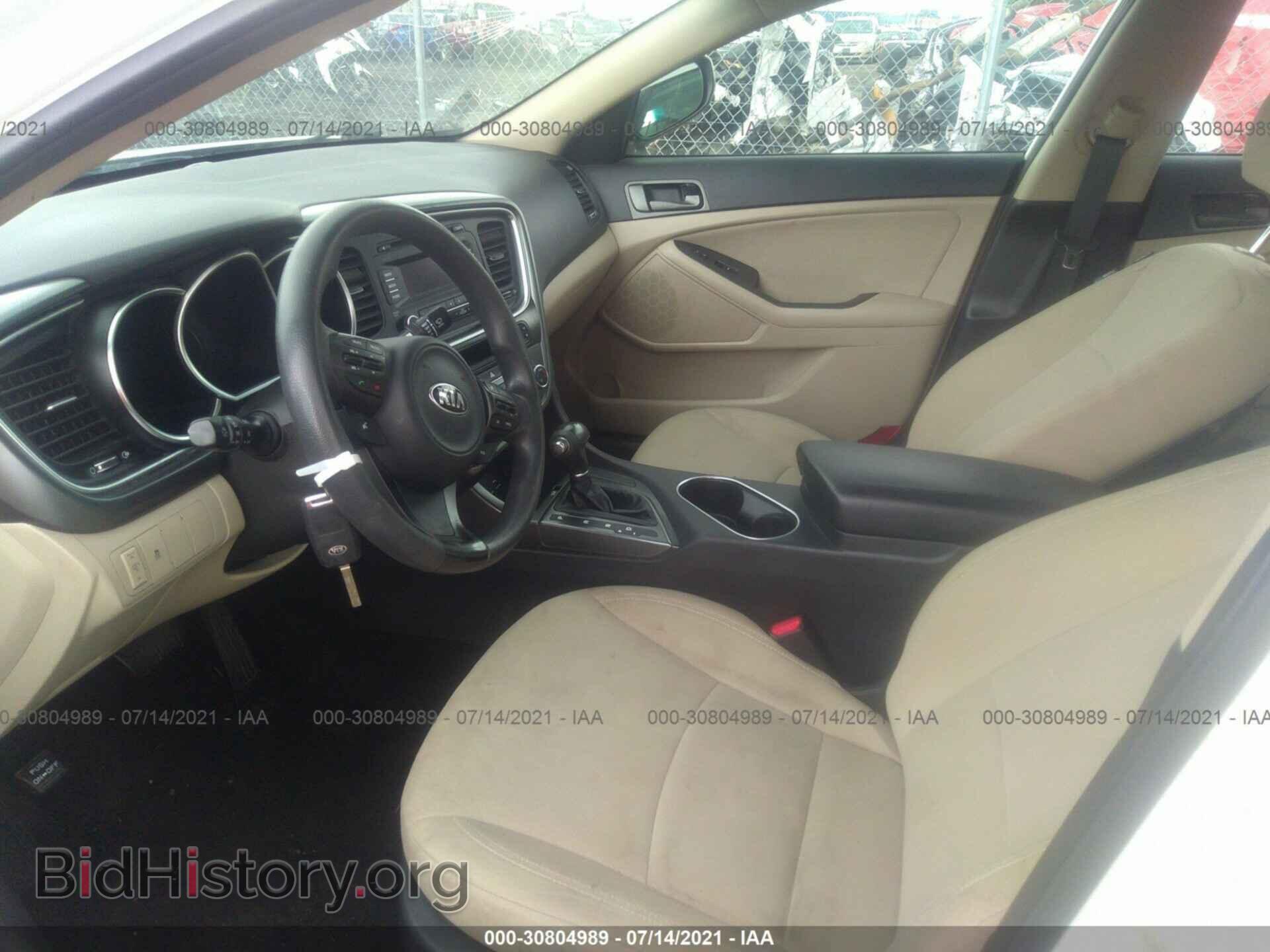 2015 KIA OPTIMA - VIN: KNAGM4A75F5641093 - Фото 5