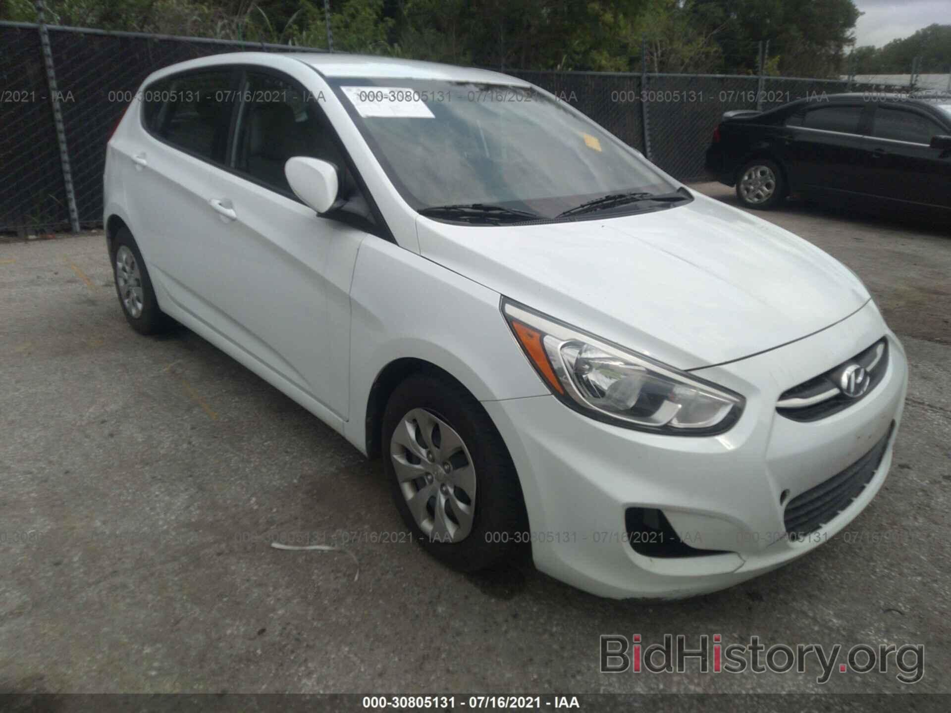 Photo KMHCT5AEXFU213272 - HYUNDAI ACCENT 2015