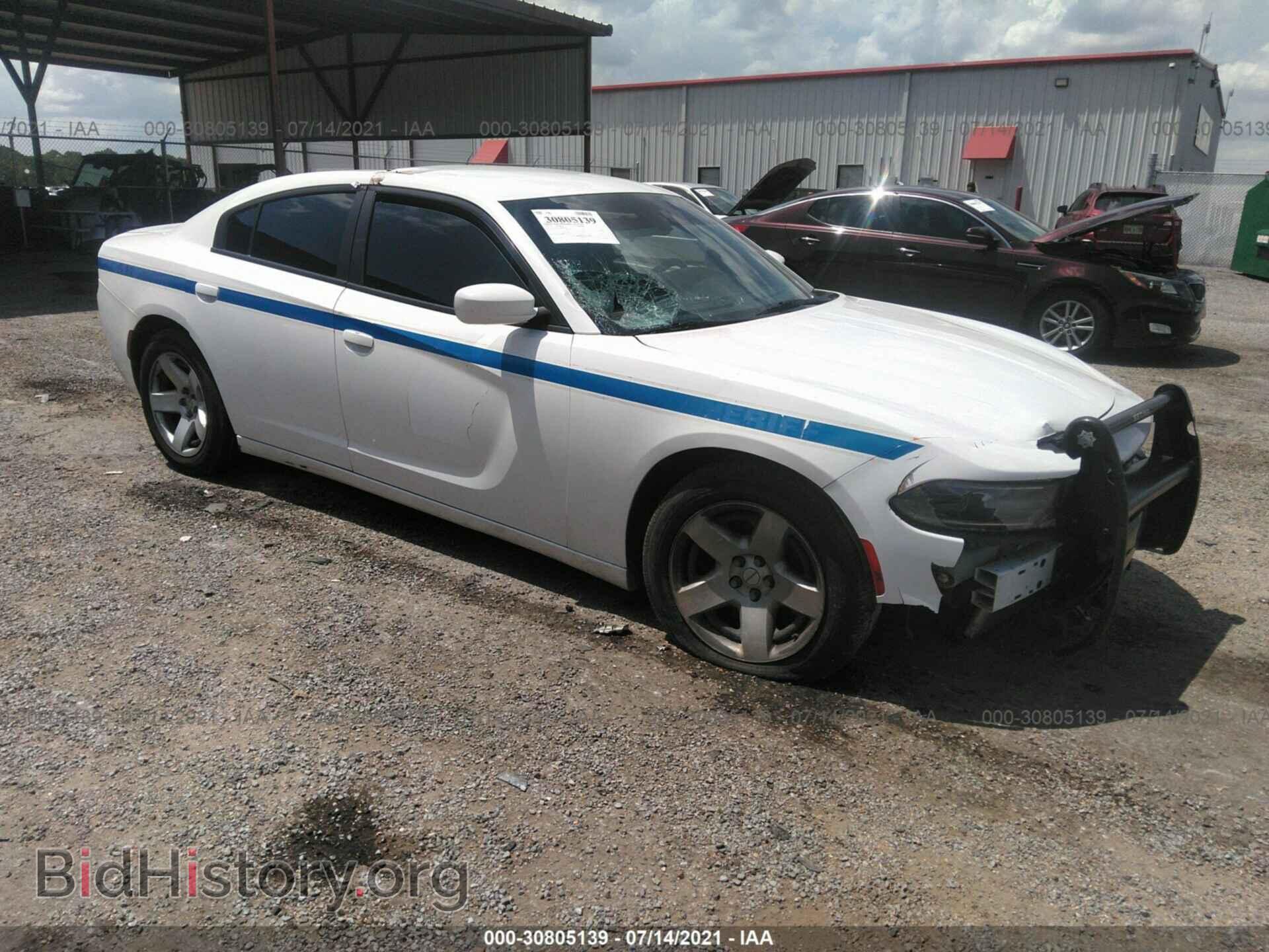Photo 2C3CDXAG6FH841464 - DODGE CHARGER 2015