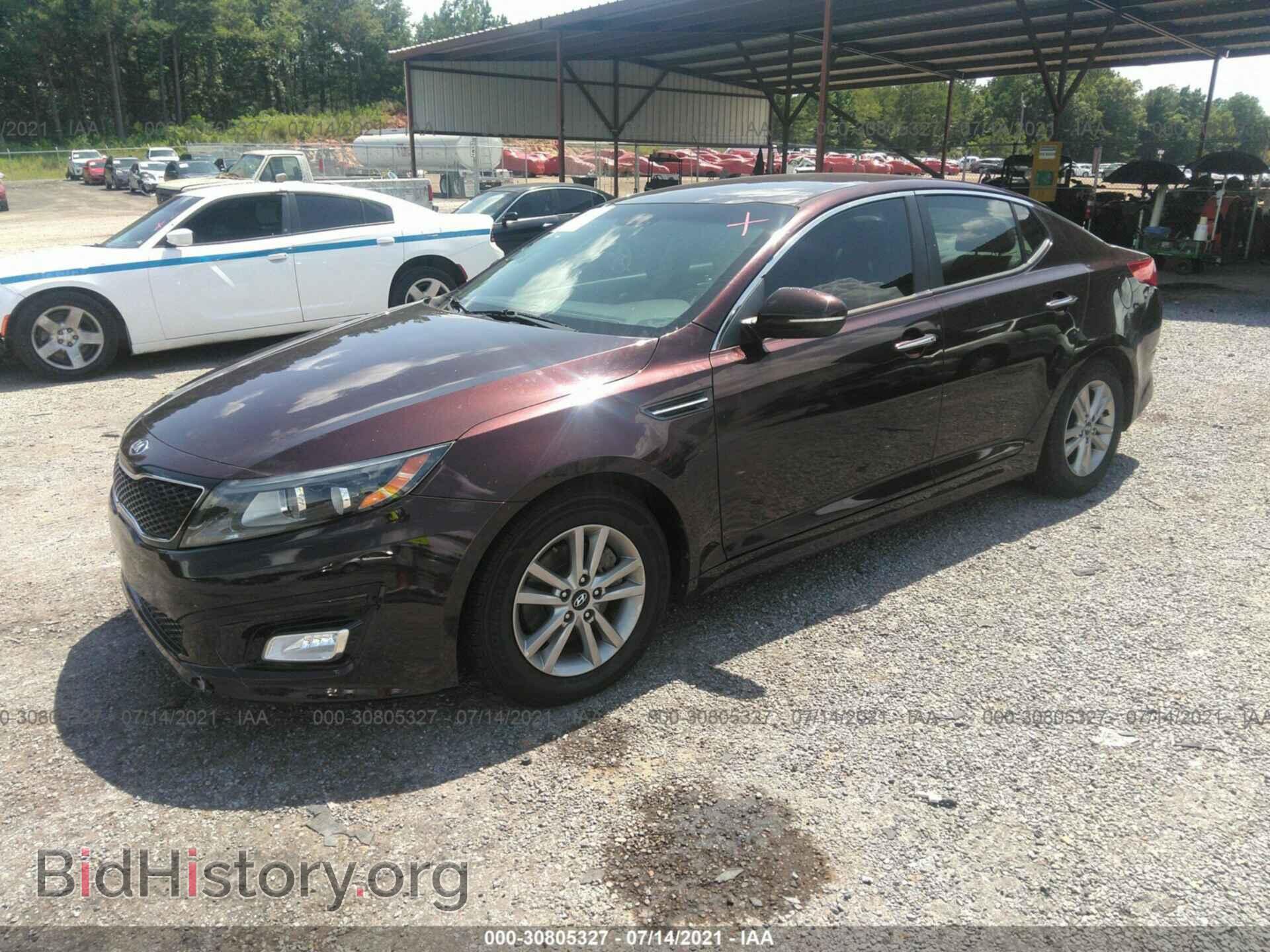 2014 KIA OPTIMA - VIN: 5XXGN4A71EG338449 - Фото 2