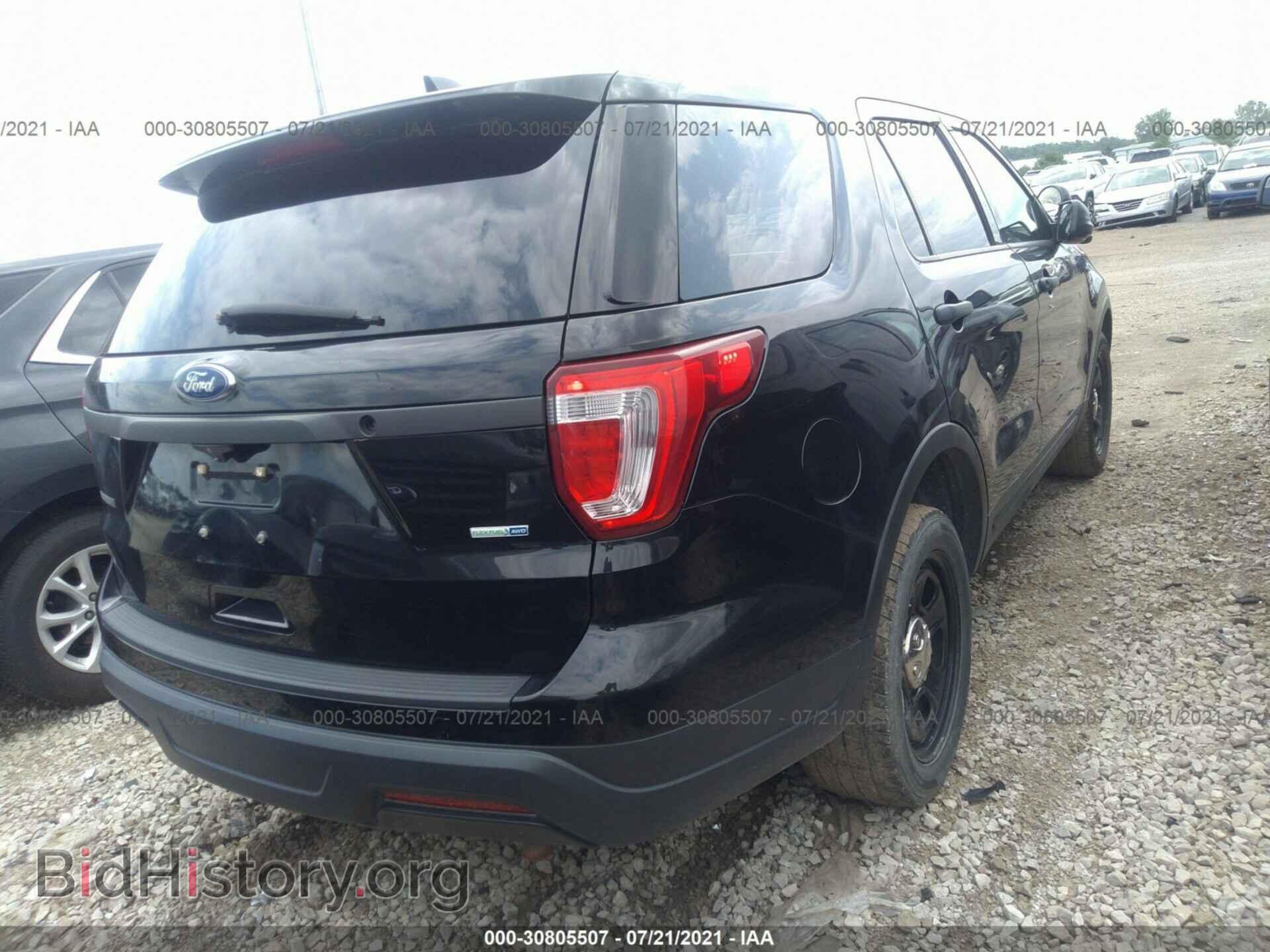 2018 FORD POLICE INTERCEPTOR - VIN: 1FM5K8AR2JGB34363 - Фото 4