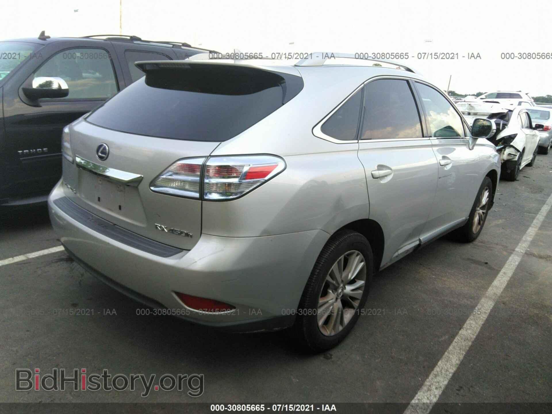 2010 LEXUS RX 450H - VIN: JTJBC1BA7A2024214 - Фото 4